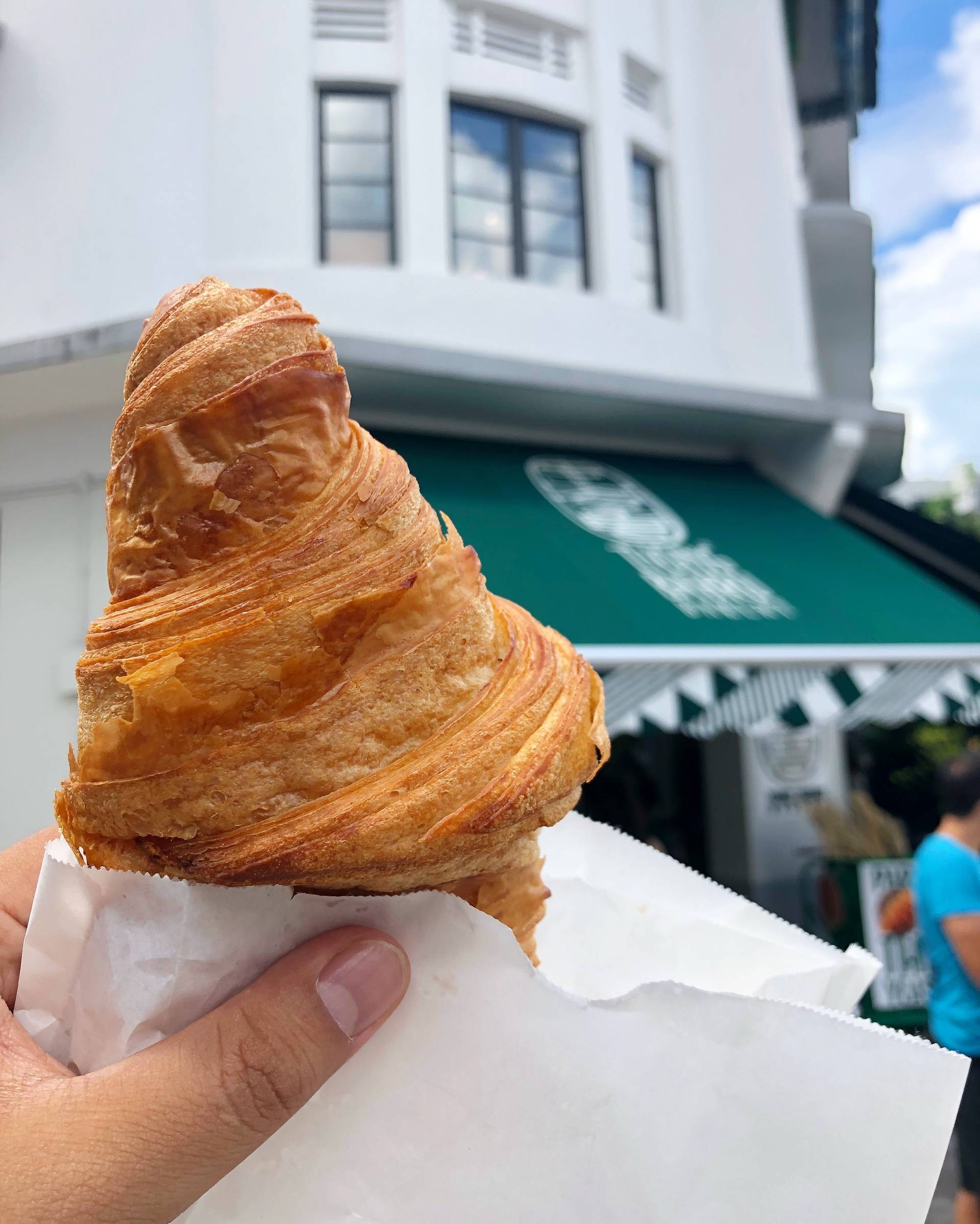 รีวิว Tiong Bahru Bakery Tiong Bahru ครัวซองค์อร่อยมาก แต่ถ้าทานที่