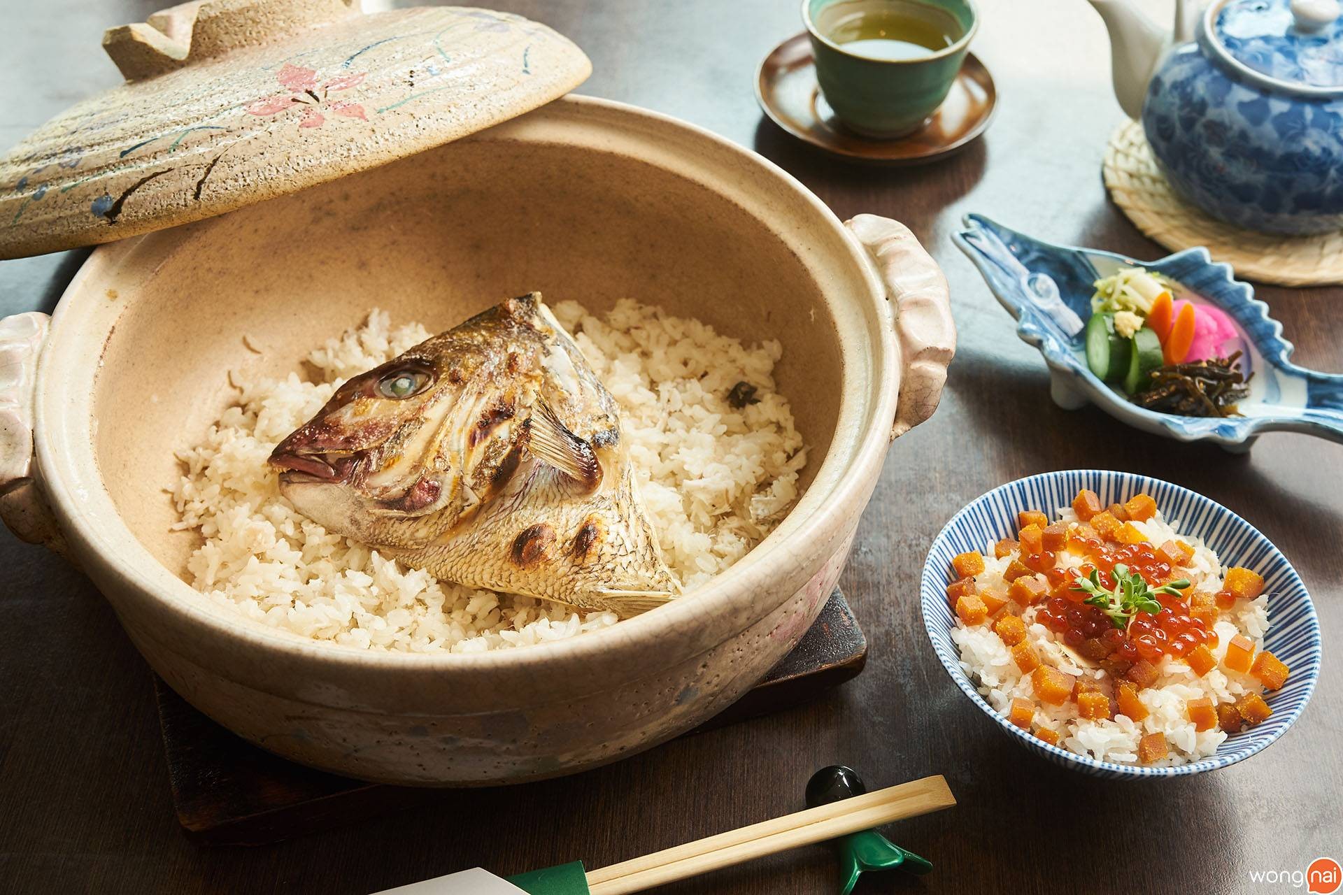 เมนู Tai Meshi ของร้าน Nanohana