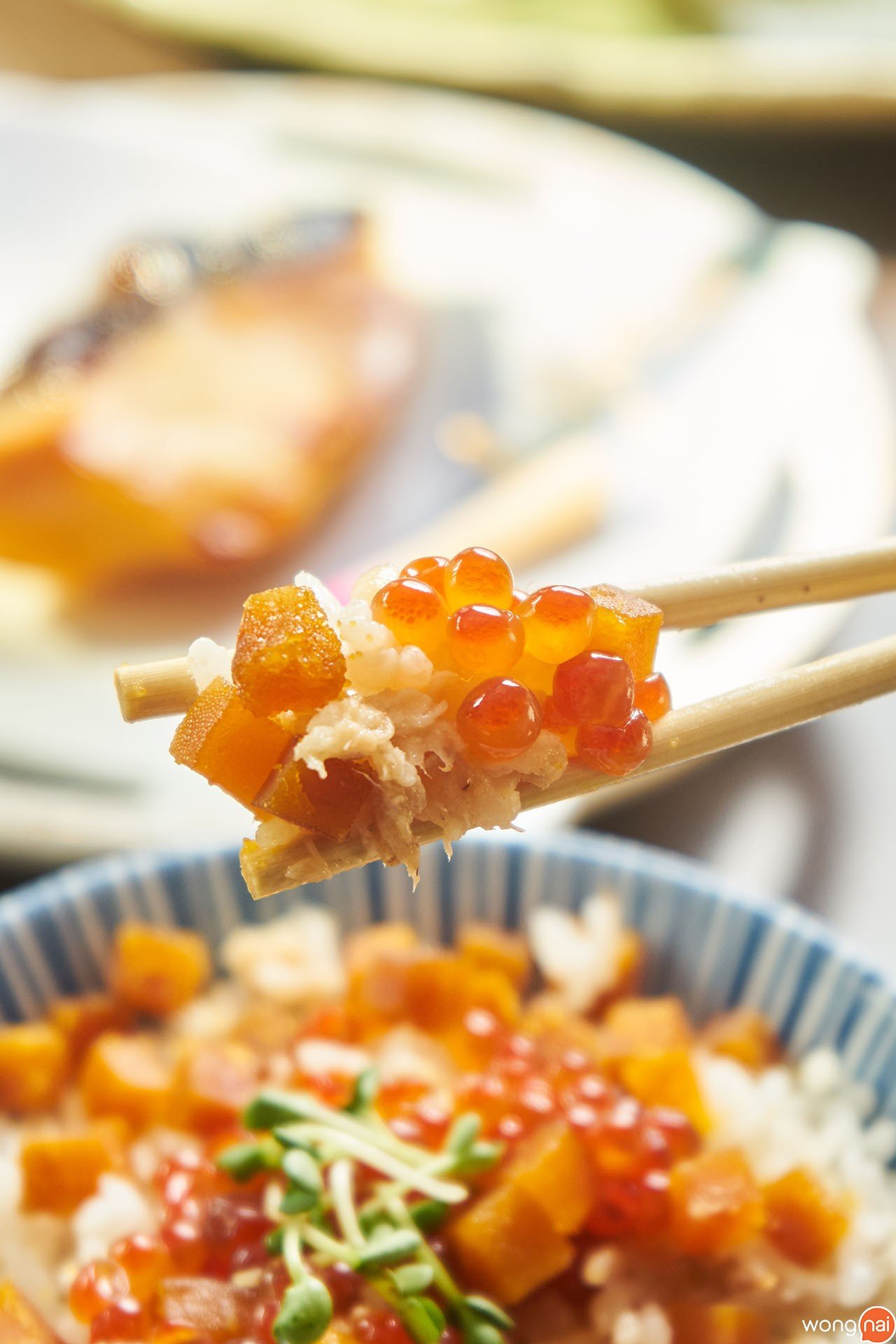 เมนู Tai Meshi ของร้าน Nanohana