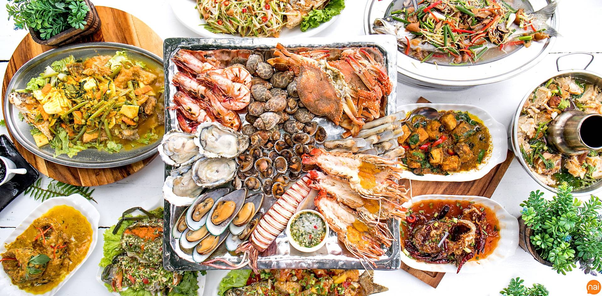 เมนูแนะนำ ร้านน้ำเคียงดิน เกาะยอ สงขลา