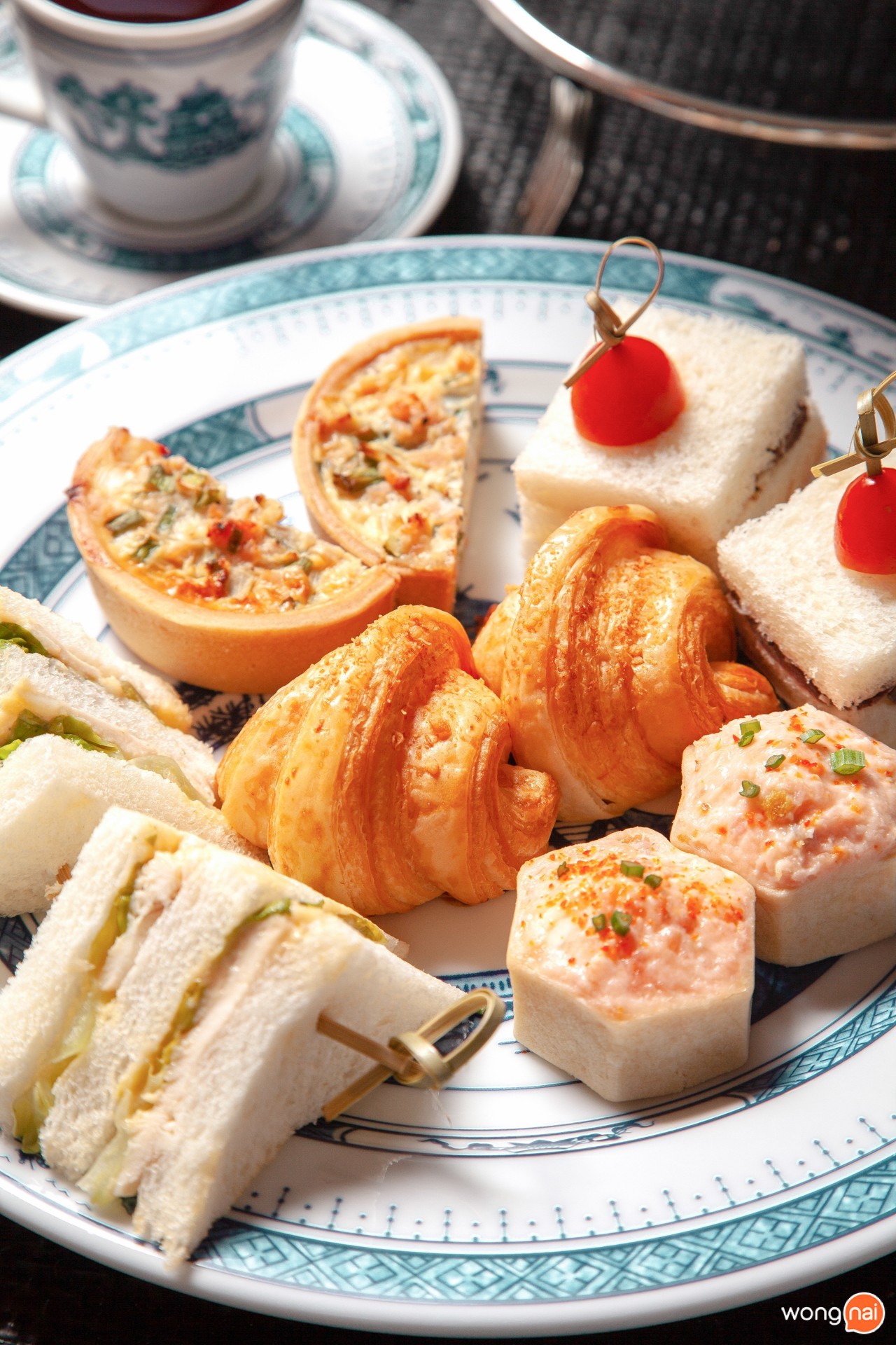 Afternoon Tea โรงแรม Anantara Chiang Mai อนันตรา เชียงใหม่ ห้องอาหาร The Restaurant