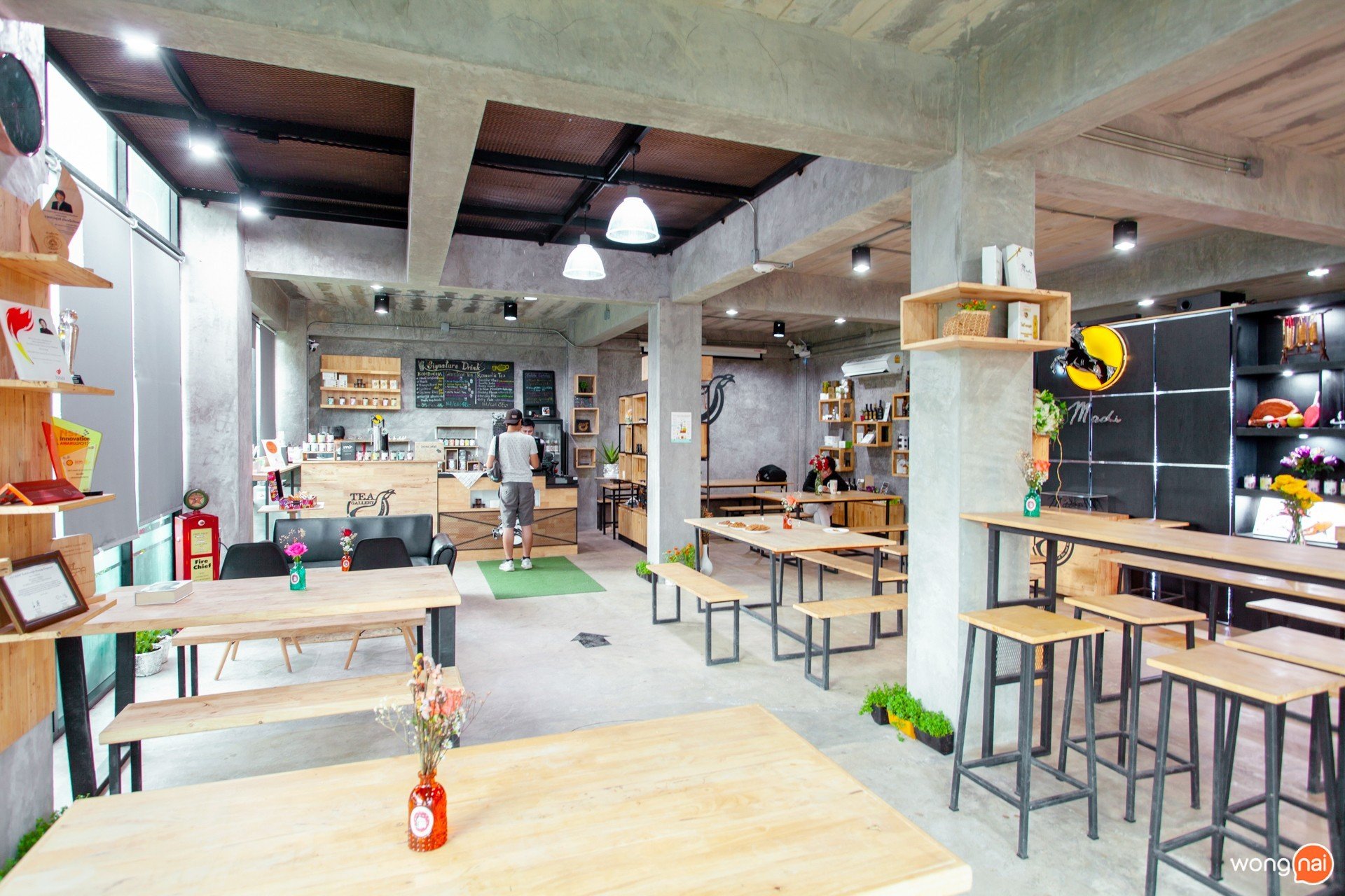 ร้าน Tea Gallery เชียงใหม่ ชาร้อน ร้านน้ำชา ดื่มชา เชียงใหม่