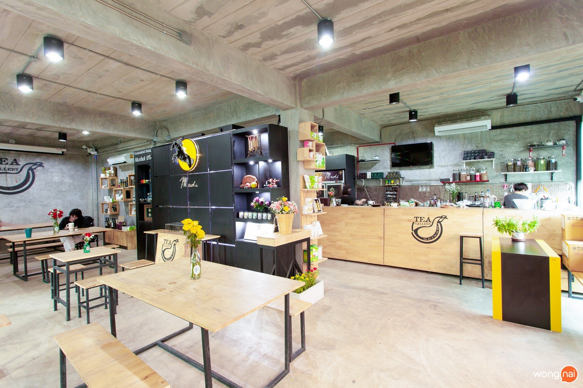 ร้าน Tea Gallery เชียงใหม่ ชาร้อน ร้านน้ำชา ดื่มชา เชียงใหม่
