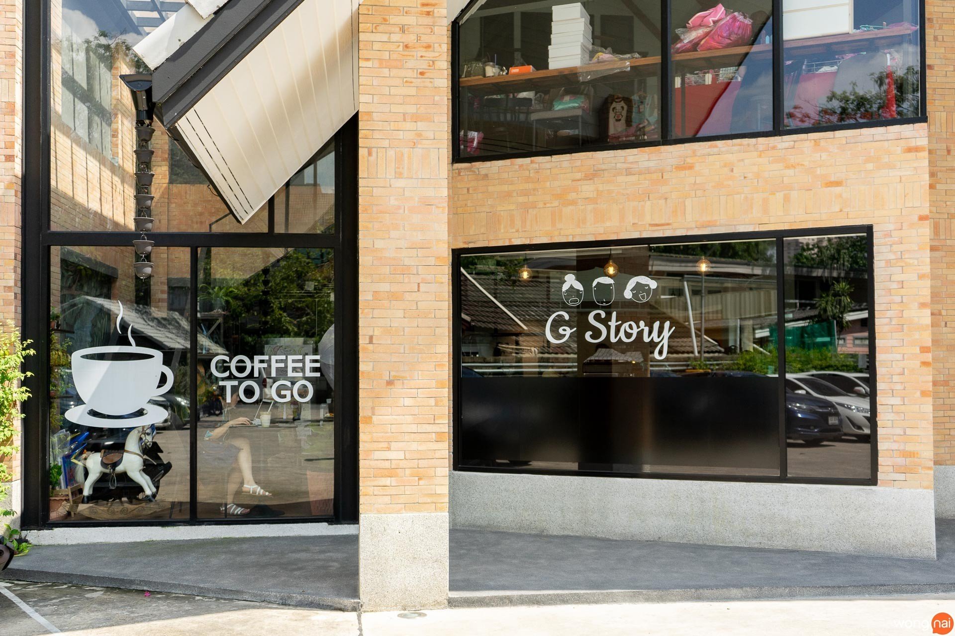 บรรยากาศภายใน ของคาเฟ่ G Story Cafe