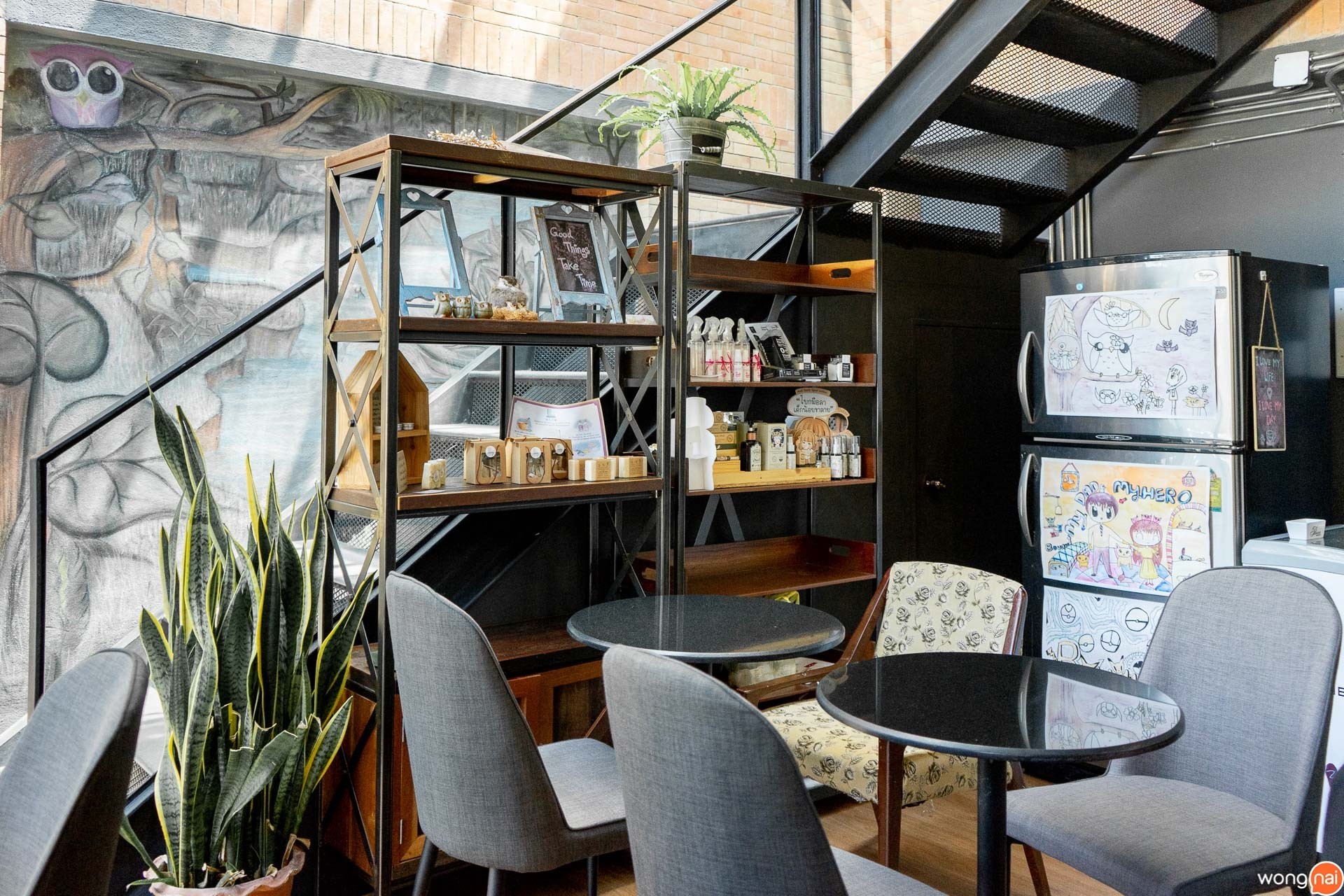 บรรยากาศภายใน ของคาเฟ่ G Story Cafe