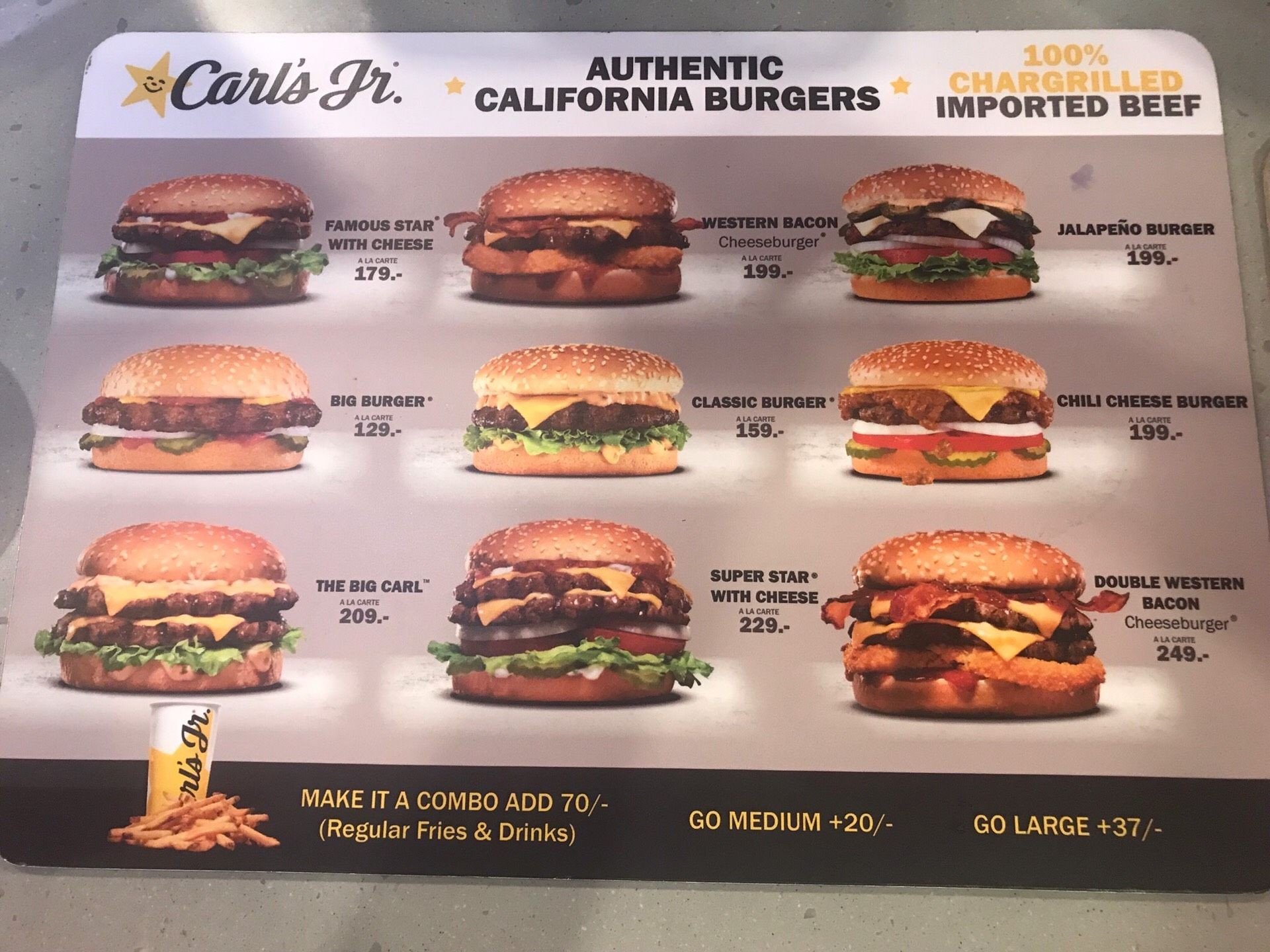 รีวิว Carl's Jr. เมกา บางนา Carl’s Jr. เบอร์เกอร์ที่รสชาติดีกว่าที่