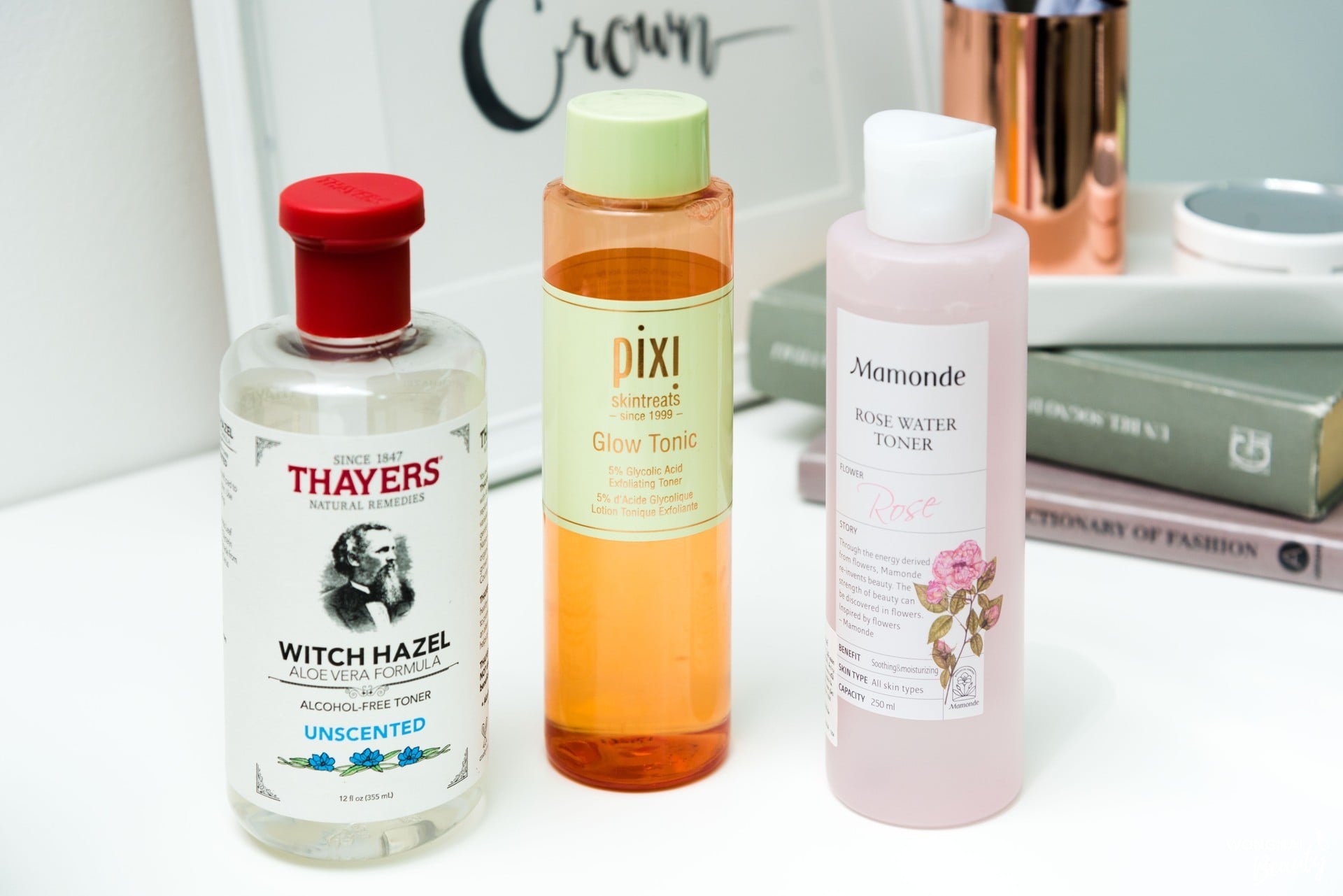 สิว, โทนเนอร์, thayers, pixi, mamonde