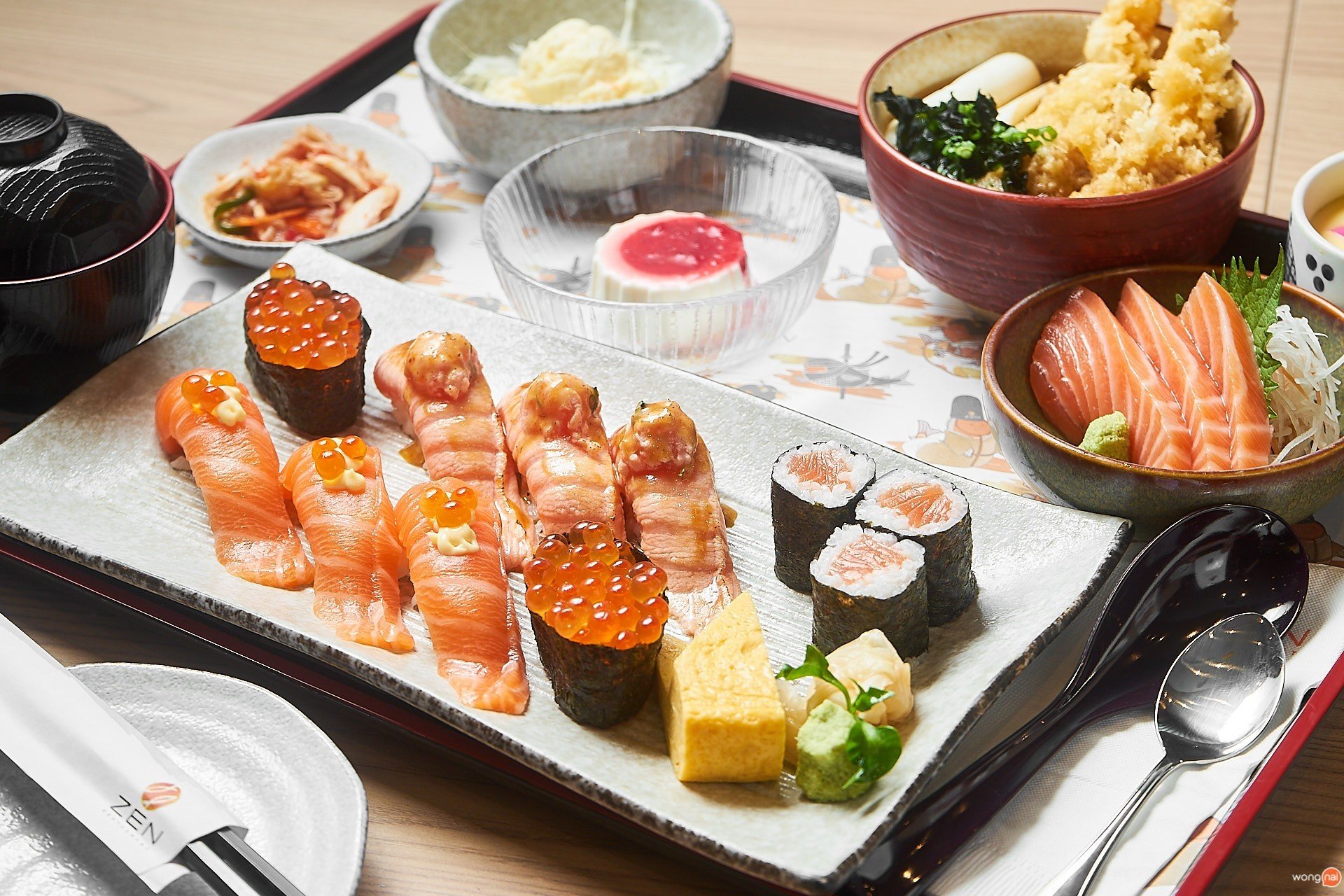 เมนู Shogun Teishoku Set ของร้าน ZEN