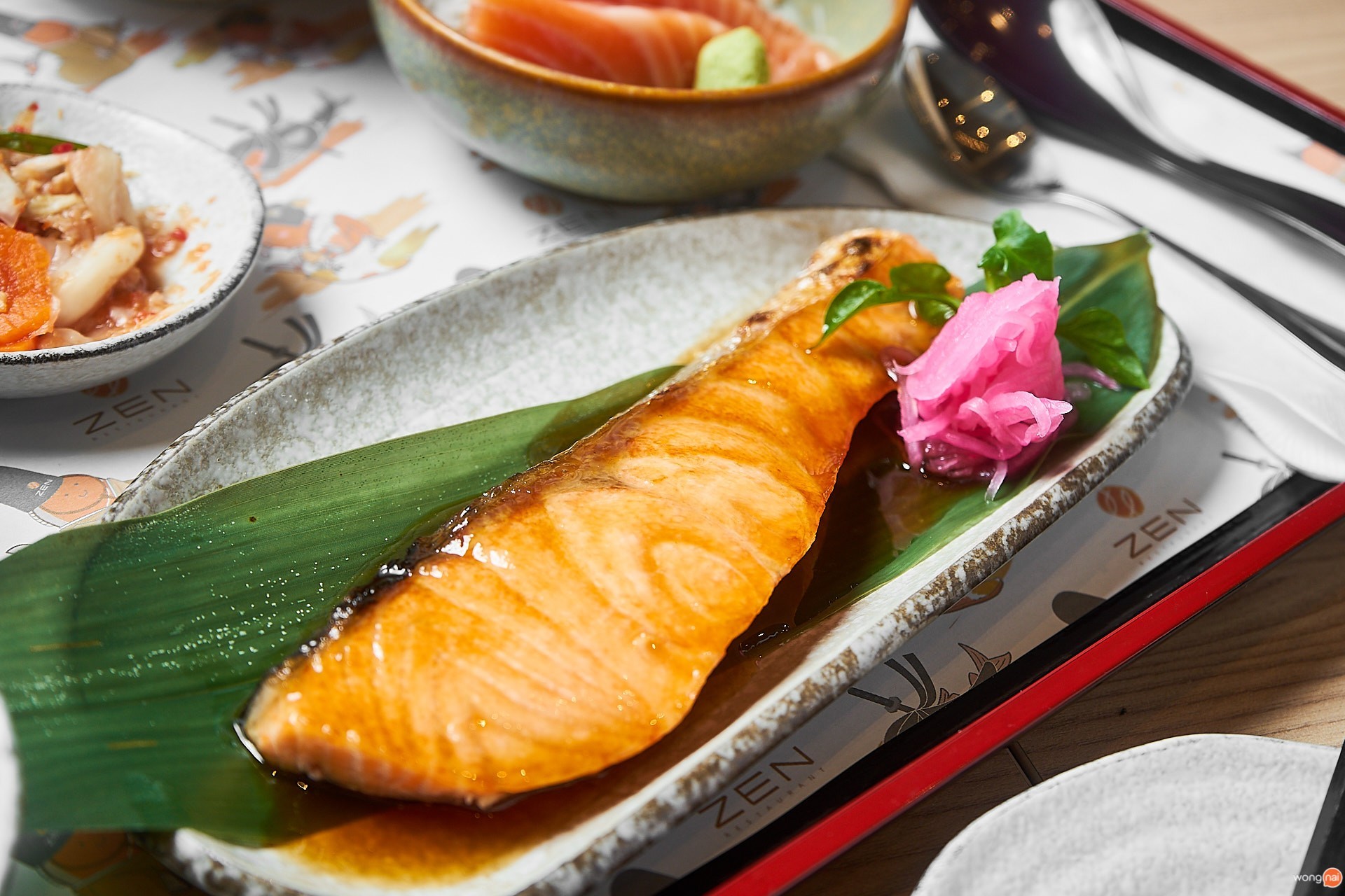 เมนู Kimono Teishoku Set ของร้าน ZEN