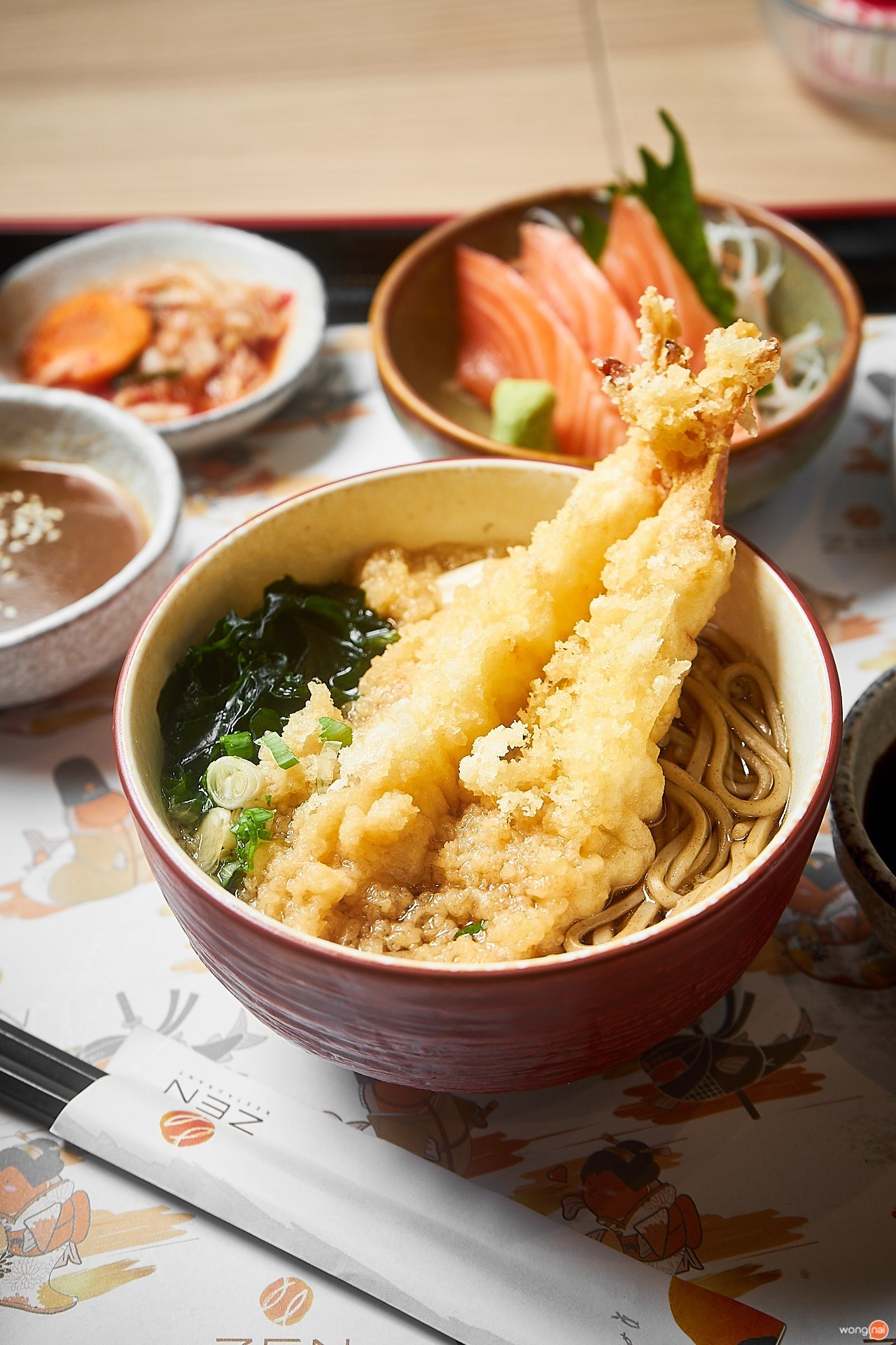 เมนู Kimono Teishoku Set ของร้าน ZEN
