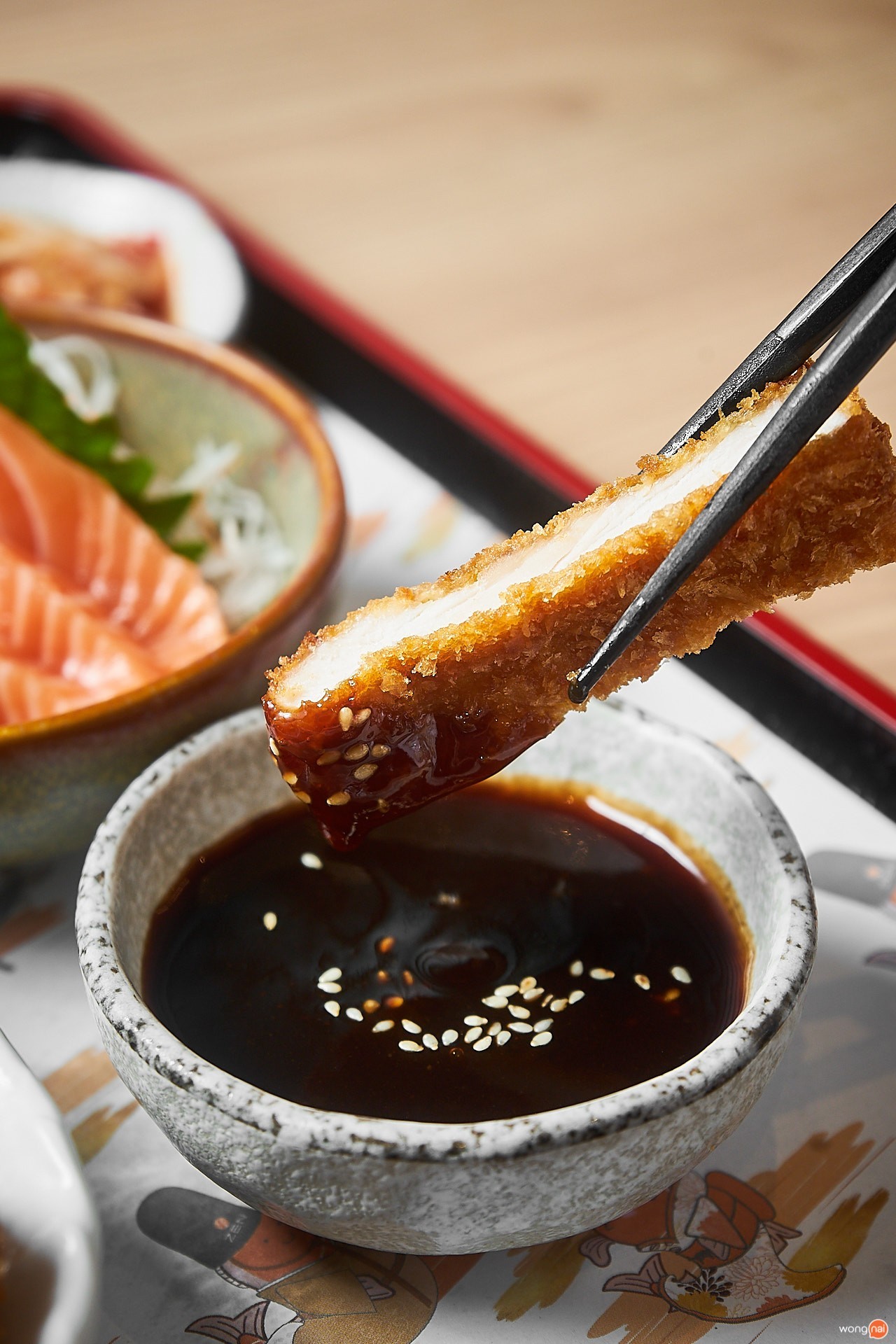 เมนู Ninja Teishoku Set ของร้าน ZEN