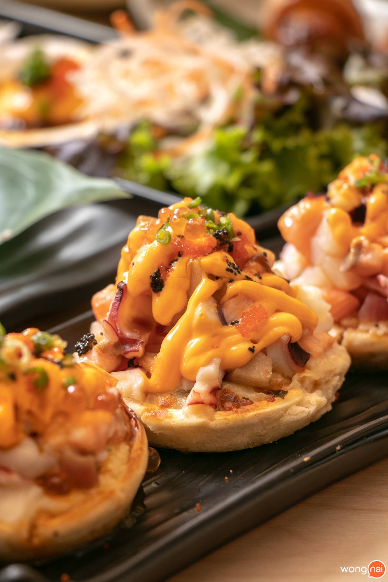 Mini Seafood Pizza ของร้าน “Jaiko Sushi Buffet”