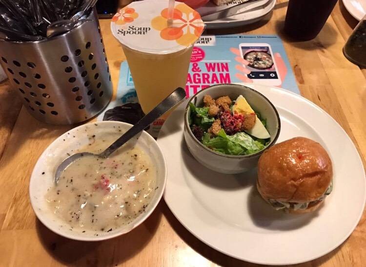 รีวิว The Soup Spoon Vivo City Combo set with soup