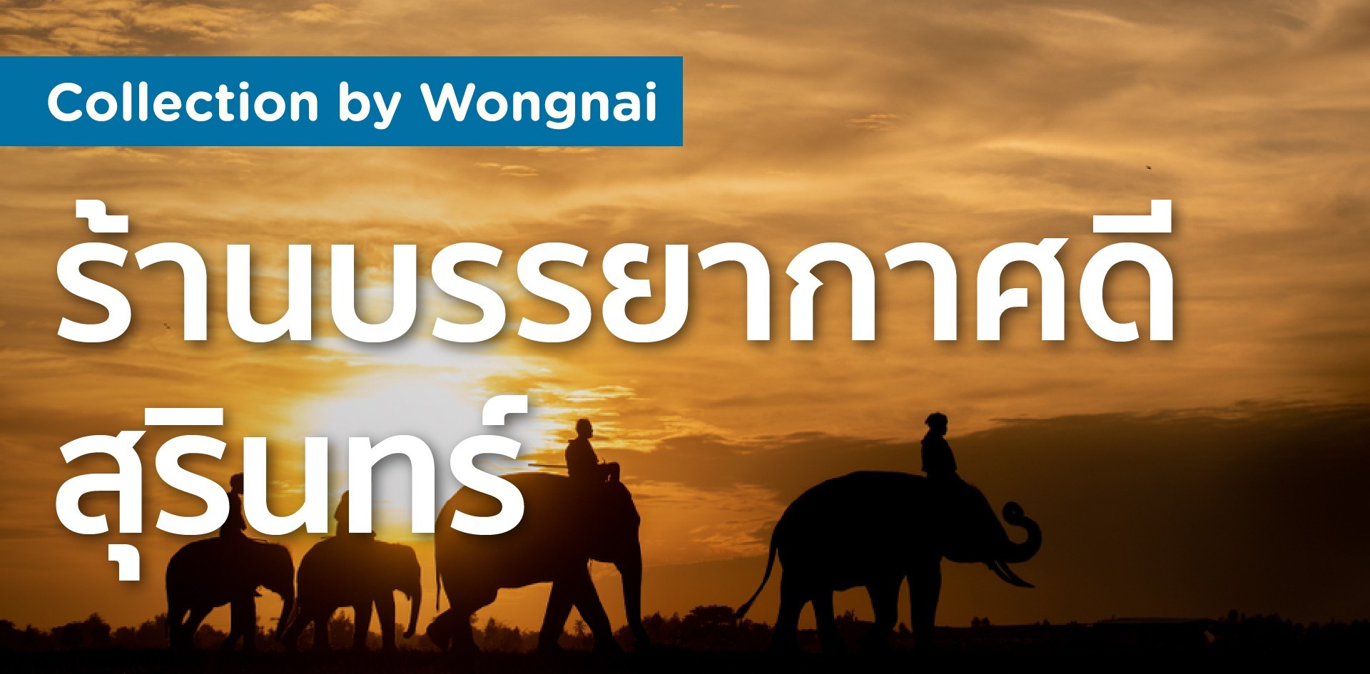 ร้านบรรยากาศดี  สุรินทร์