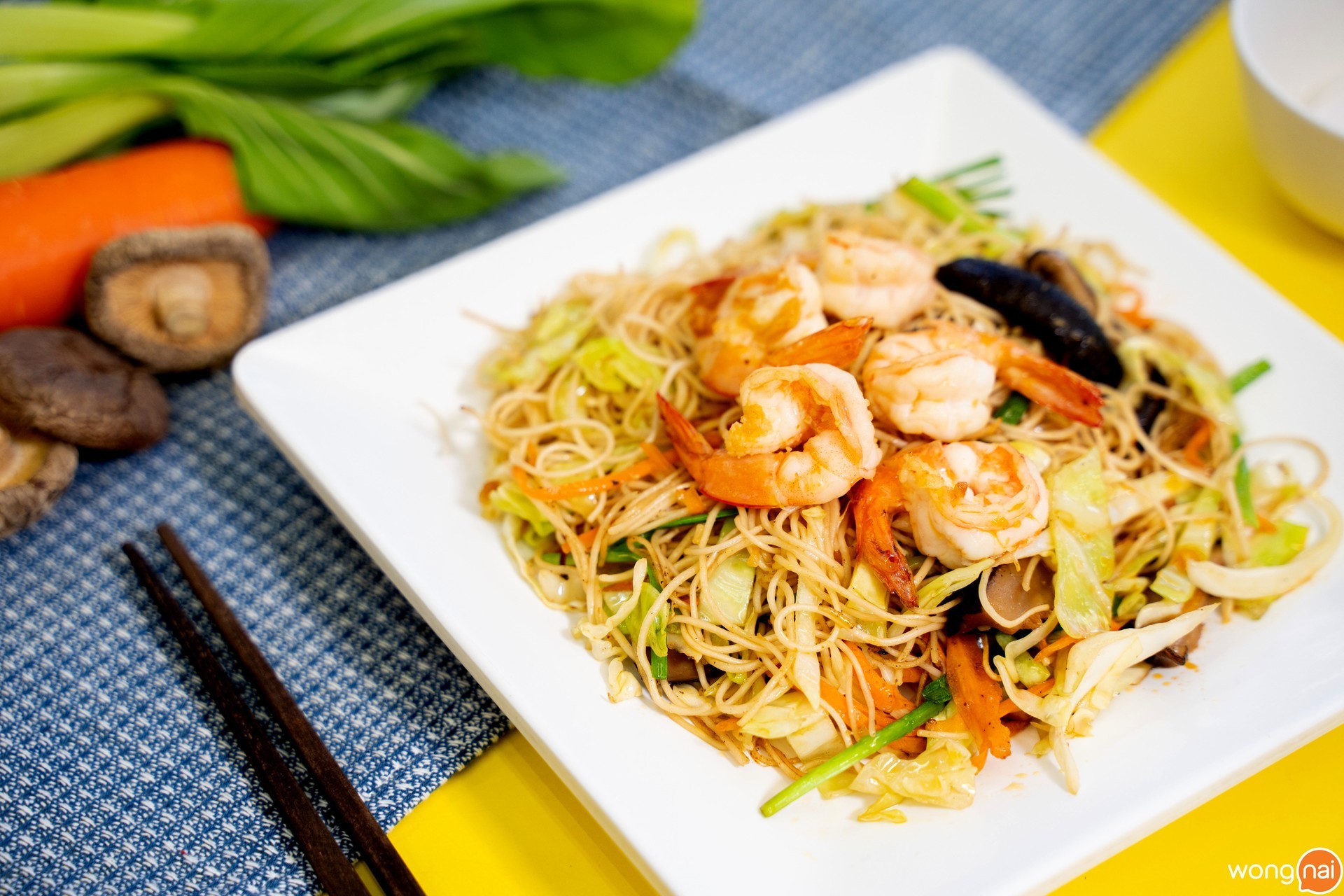 ผัดหมี่ฮ่องกง ร้านบูรพารังนก หาดใหญ่