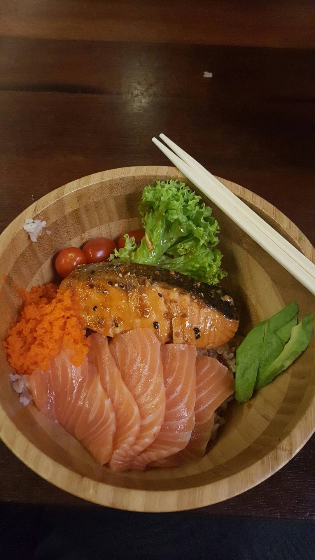 รีวิว Salmon Samurai Tanjong Pagar สายแซลม่อนห้ามพลาด แซลม่อนรสชาติดี