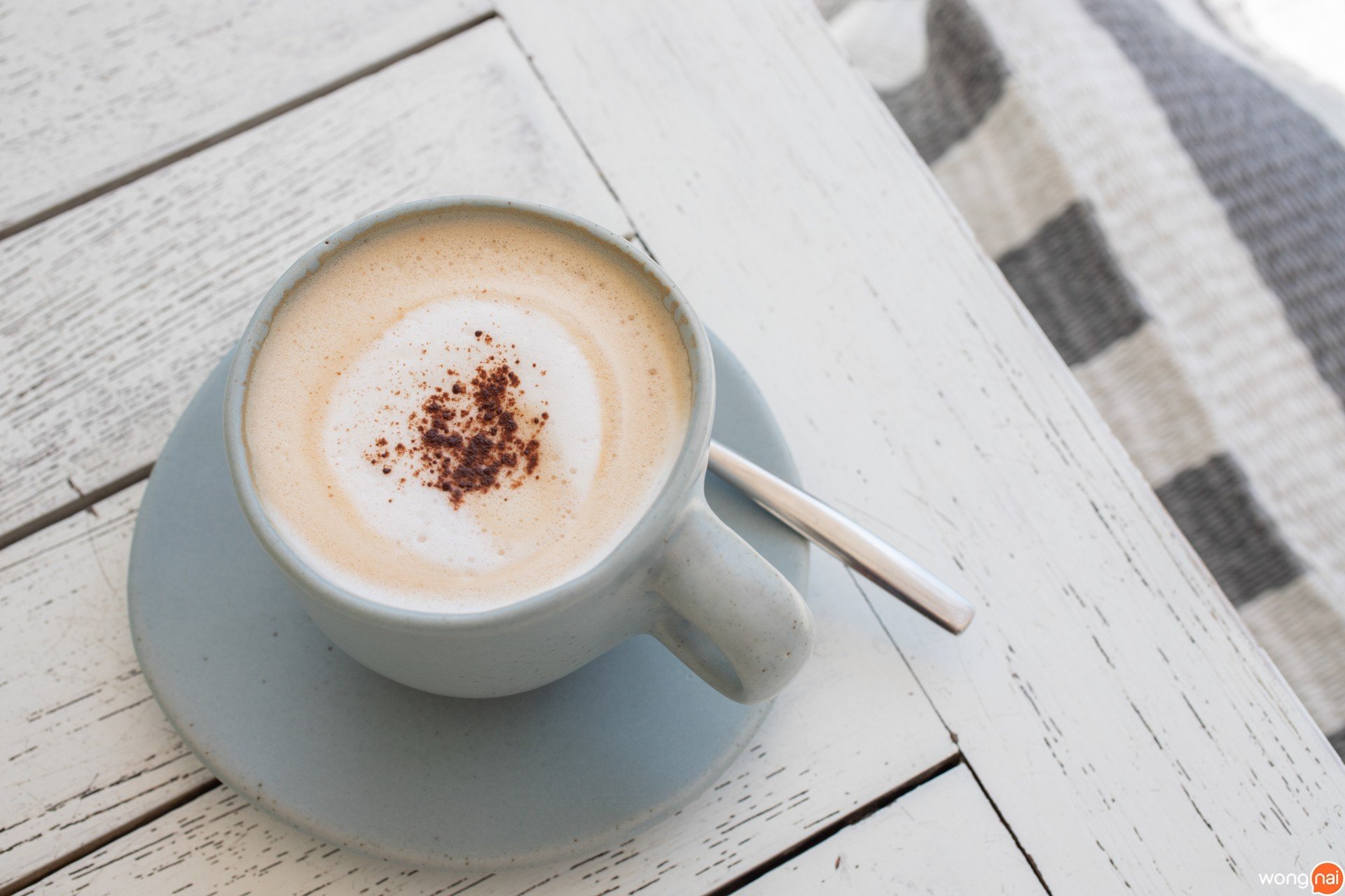 เมนู “Hot Cappuccino”