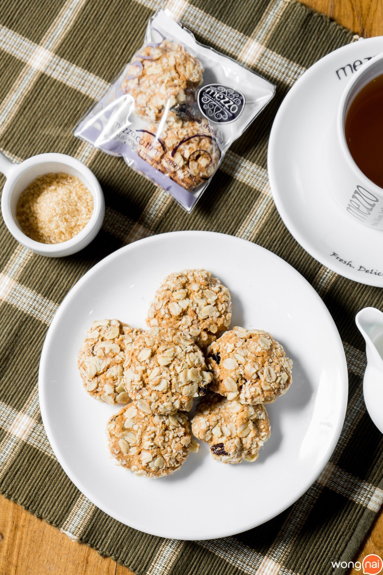 Cookies Oatmeal Raisins ของ ร้านกาแฟและเบเกอรี Mezzo Coffee
