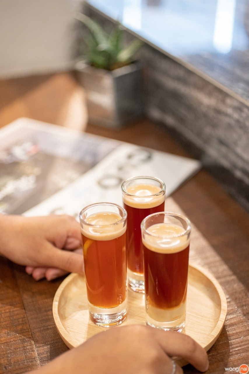 เมนู “Siam Sam Teas”ของร้าน “CUB House” สุราษฎร์ธานี