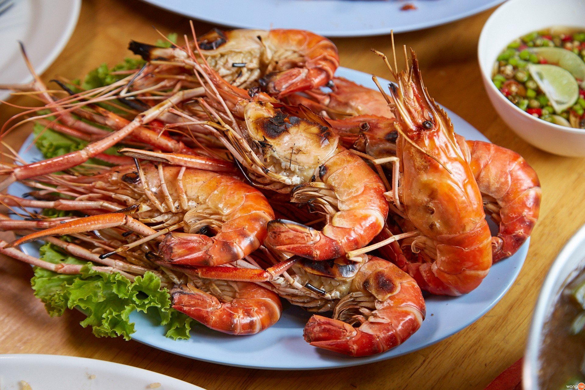 กุ้งเผา