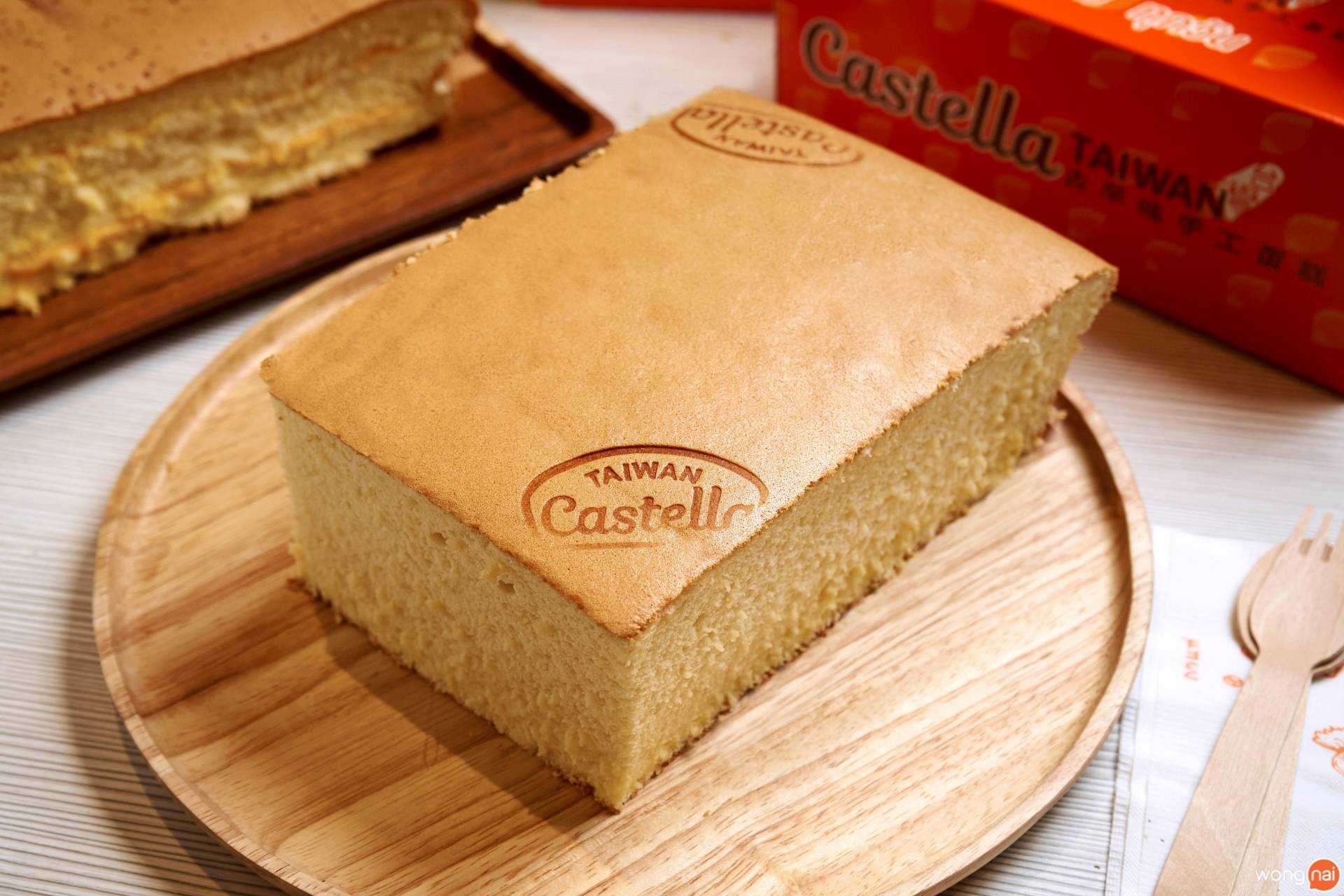 เค้กไข่ไต้หวัน ของร้าน Castella Taiwan