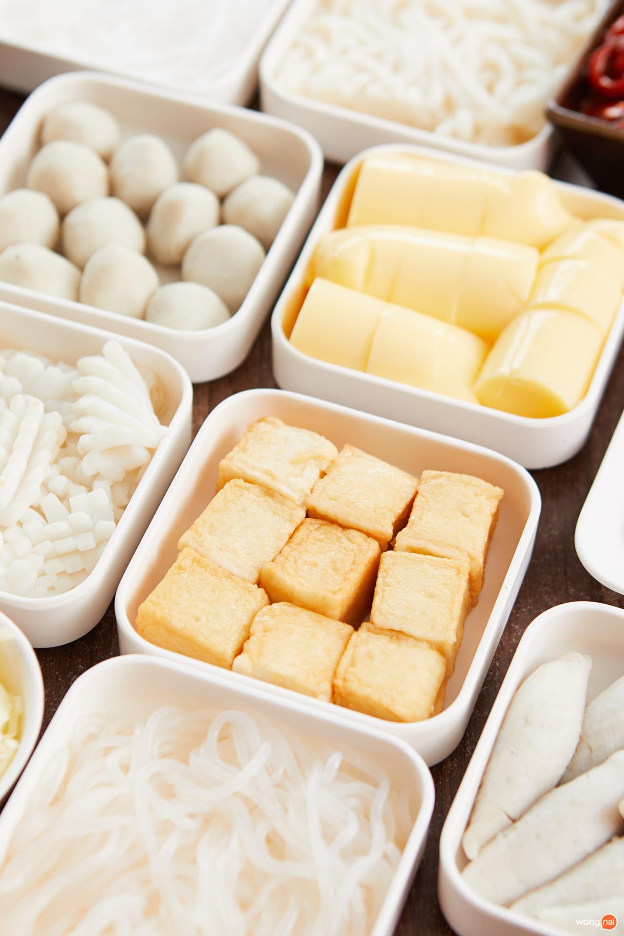 เต้าหู้ ของร้านชาบูราชเทวี Shuba Shabu
