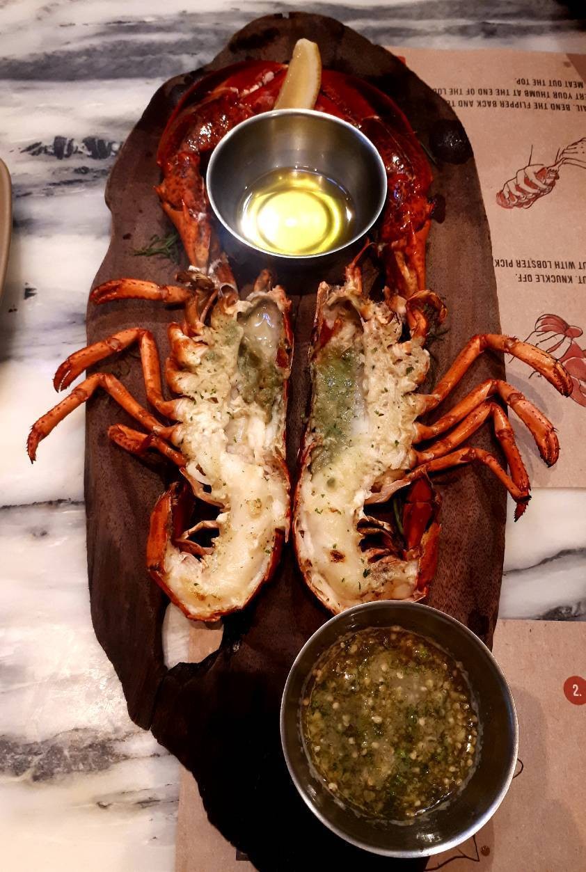 รีวิว Crab and Claw สยามพารากอน ล็อบสเตอร์ย่าง จิ้มเนยอร่อยสุดๆ