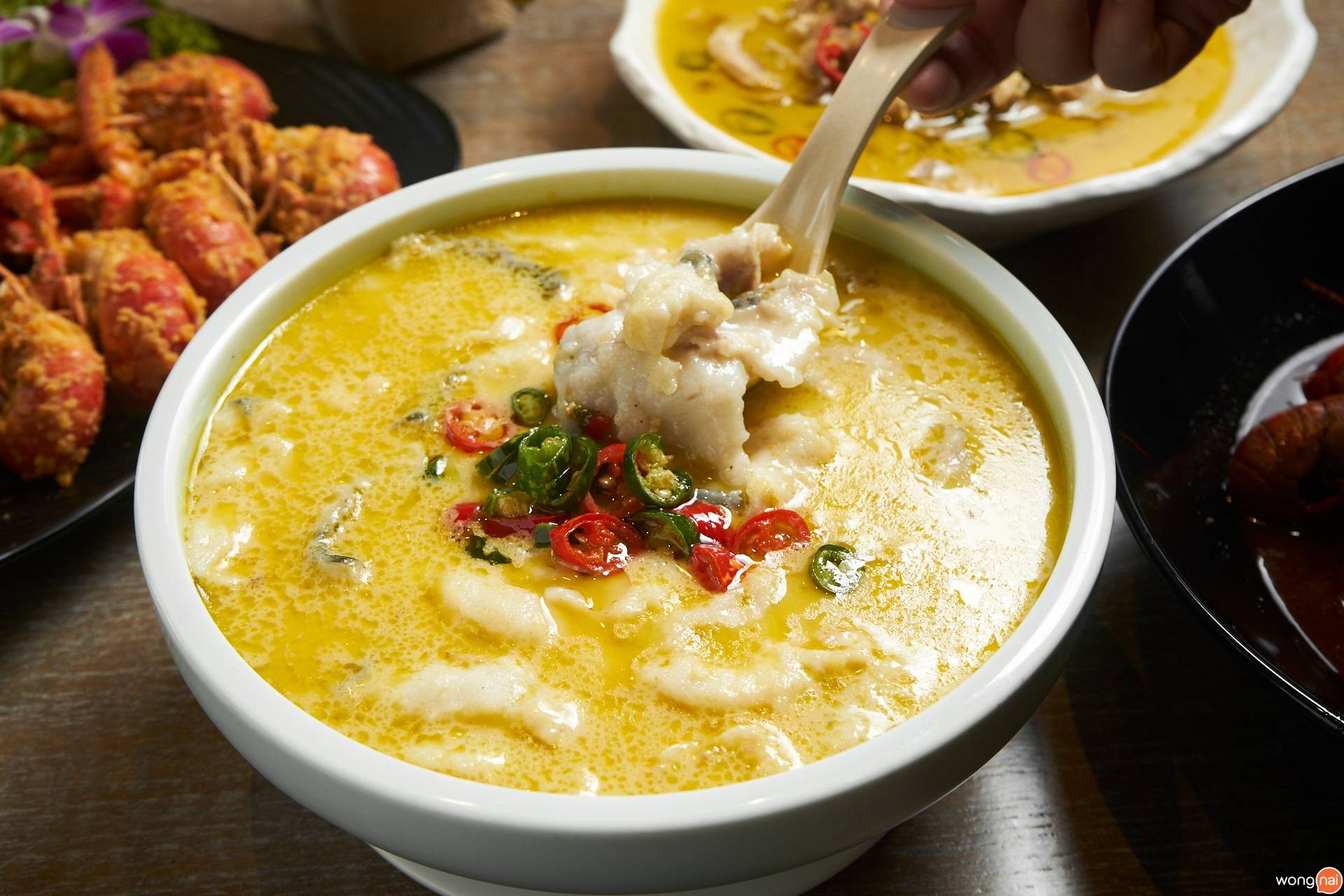 เมนูของร้าน Chubby Crayfish