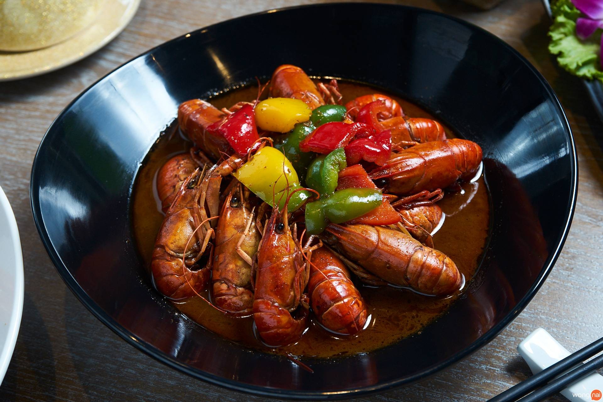 เมนูของร้าน Chubby Crayfish