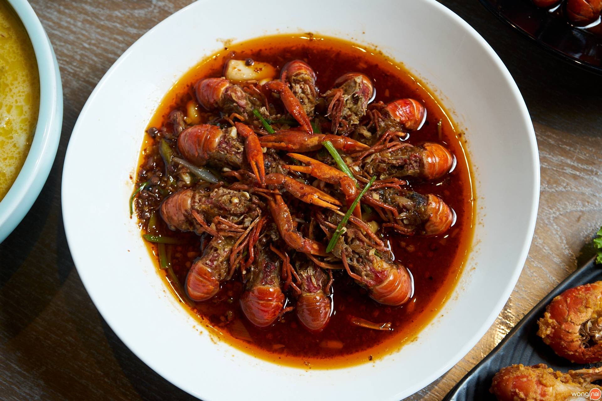เมนูของร้าน Chubby Crayfish