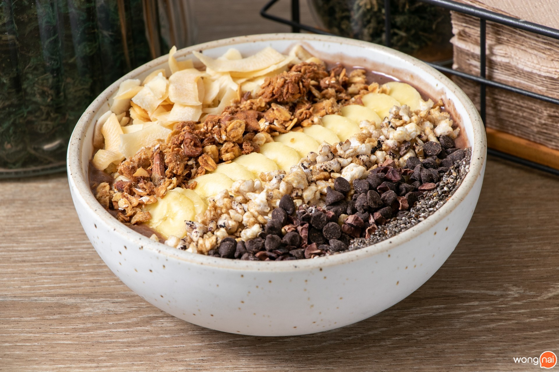 Cacaonana Bowl ของร้าน Brekkie Organic Cafe