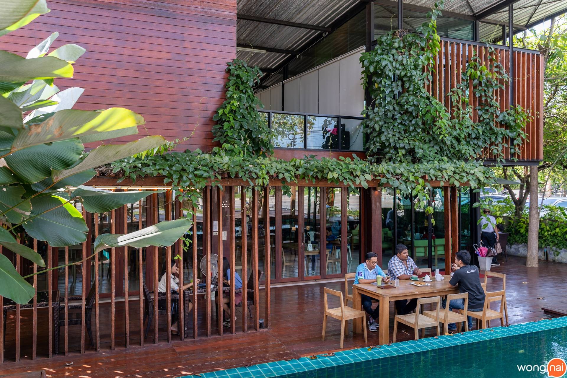 บรรยากาศร้านเค้กหลักเมือง