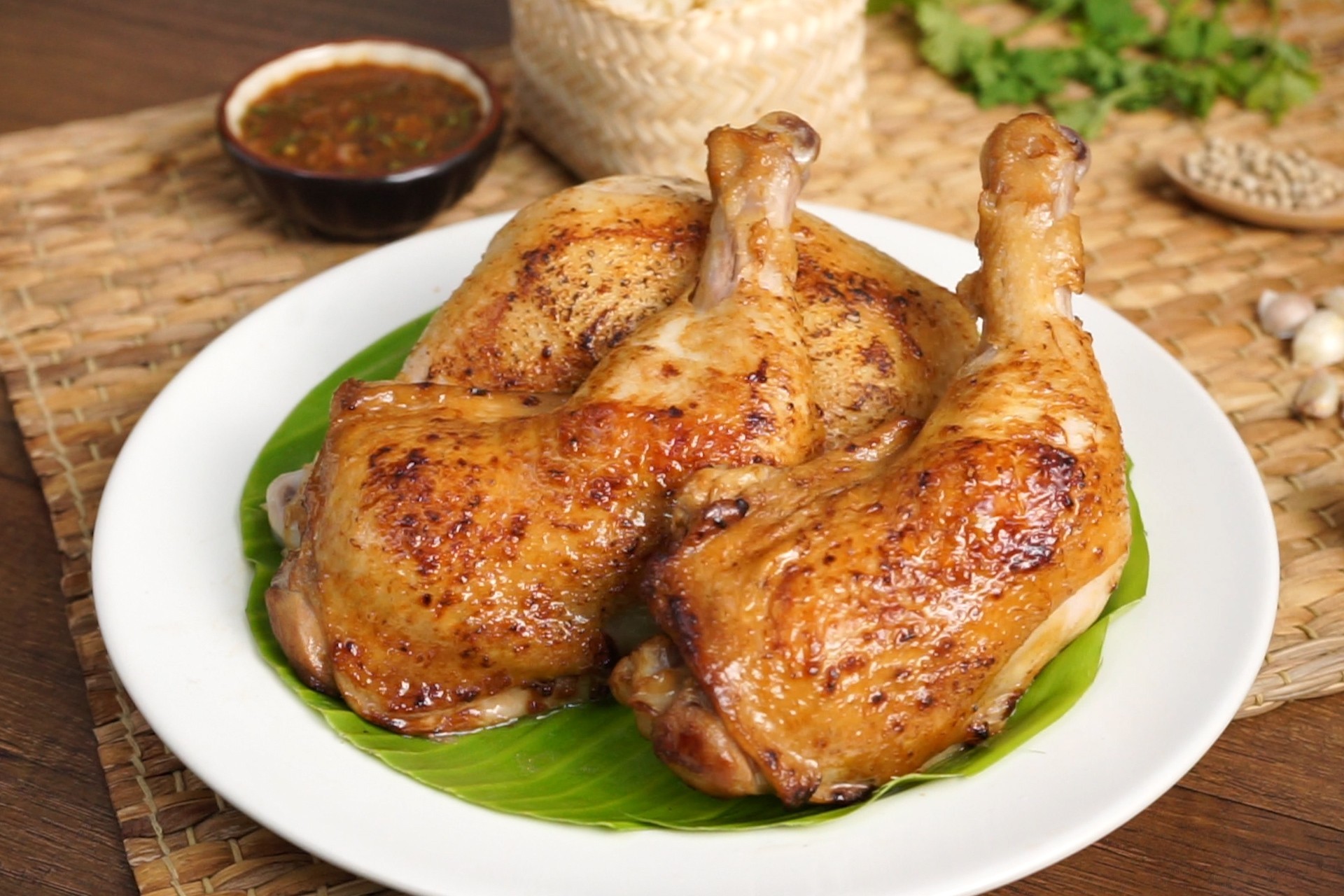 วิธีทำไก่อบน้ำผึ้ง