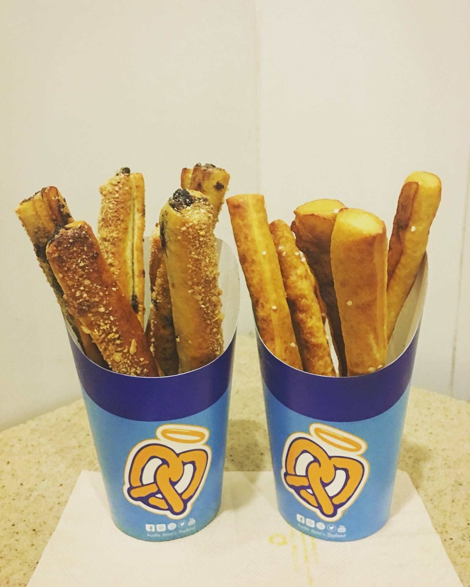 รีวิว Auntie Anne's เทอมินอล 21 Auntie anne’ Wongnai