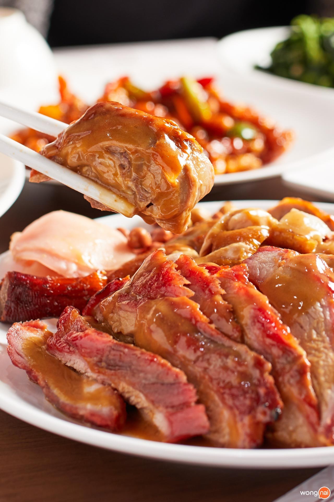 เป็ดย่าง หมูแดง ไก่ซีอิ๊ว ของร้าน Ho Ho Kitchen