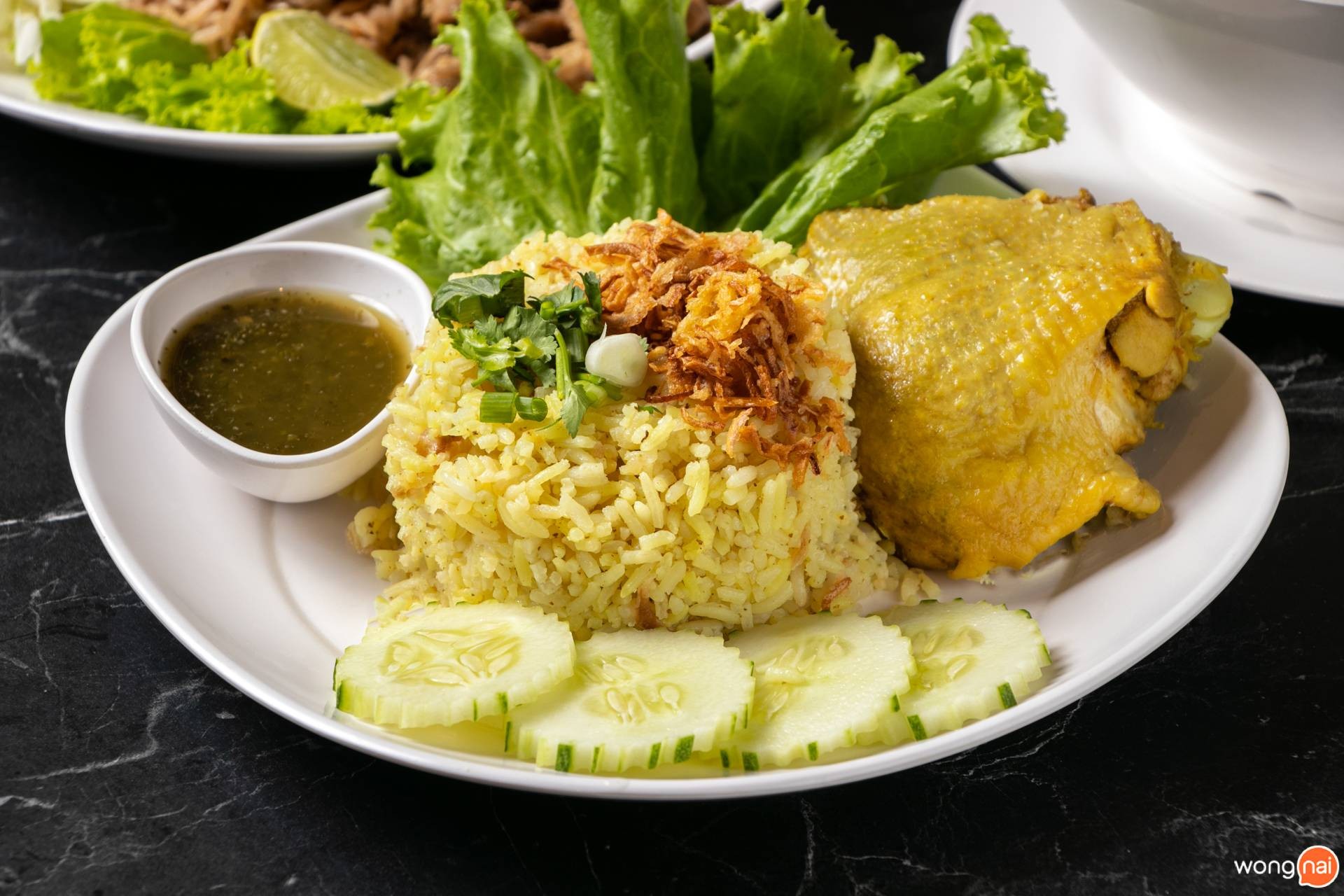 ข้าวหมกไก่ ของร้าน ข้าวซอยบ้านคุณยาย