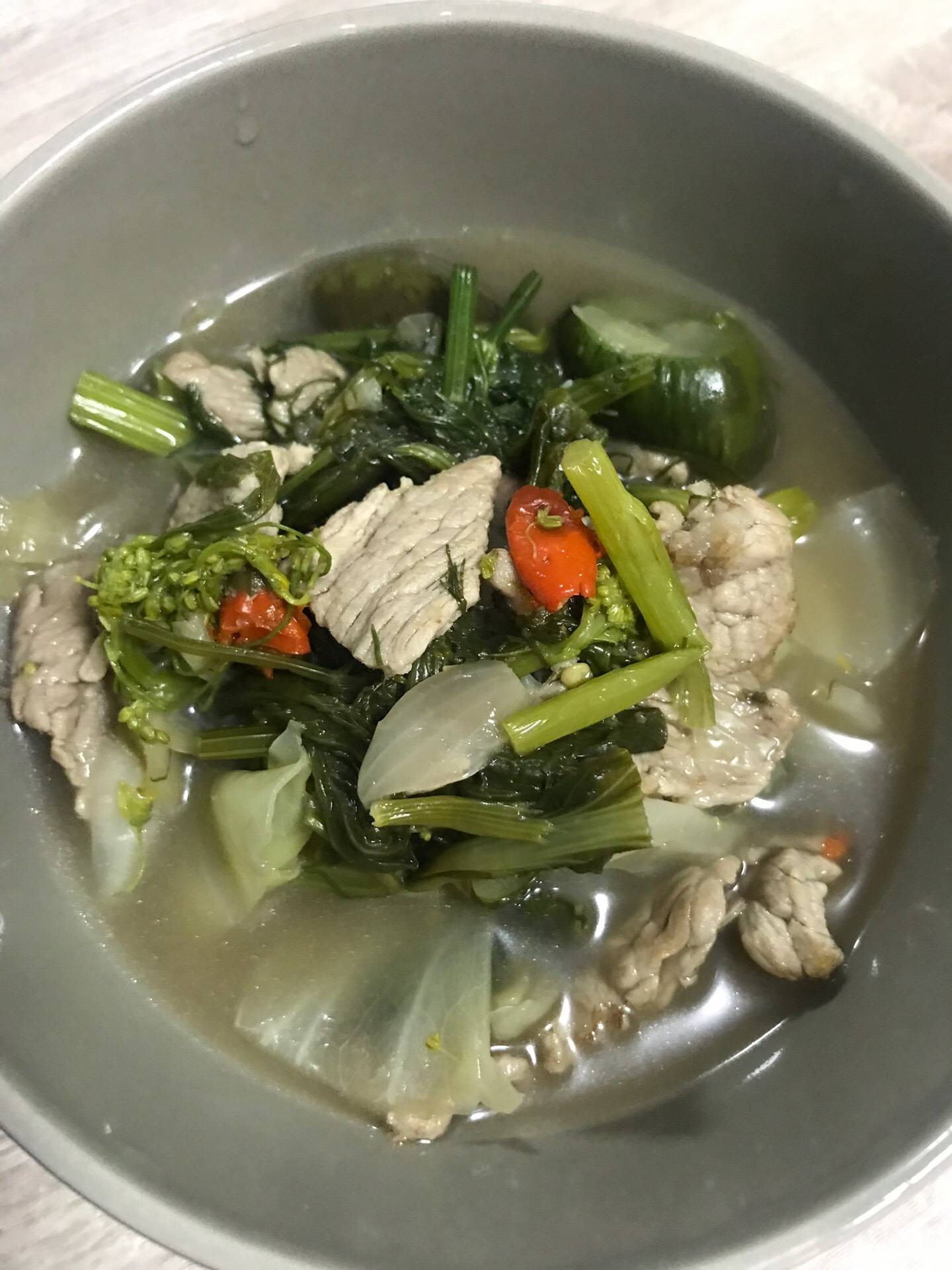 แกงอ่อมหมู (Kaeng Oom with pork)
