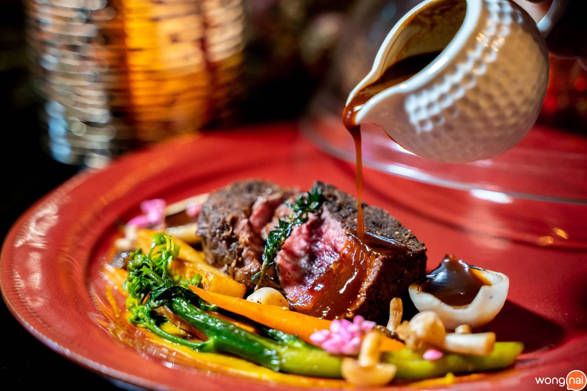 Australian Beef Tenderloin ร้าน Holy Grail หาดใหญ่