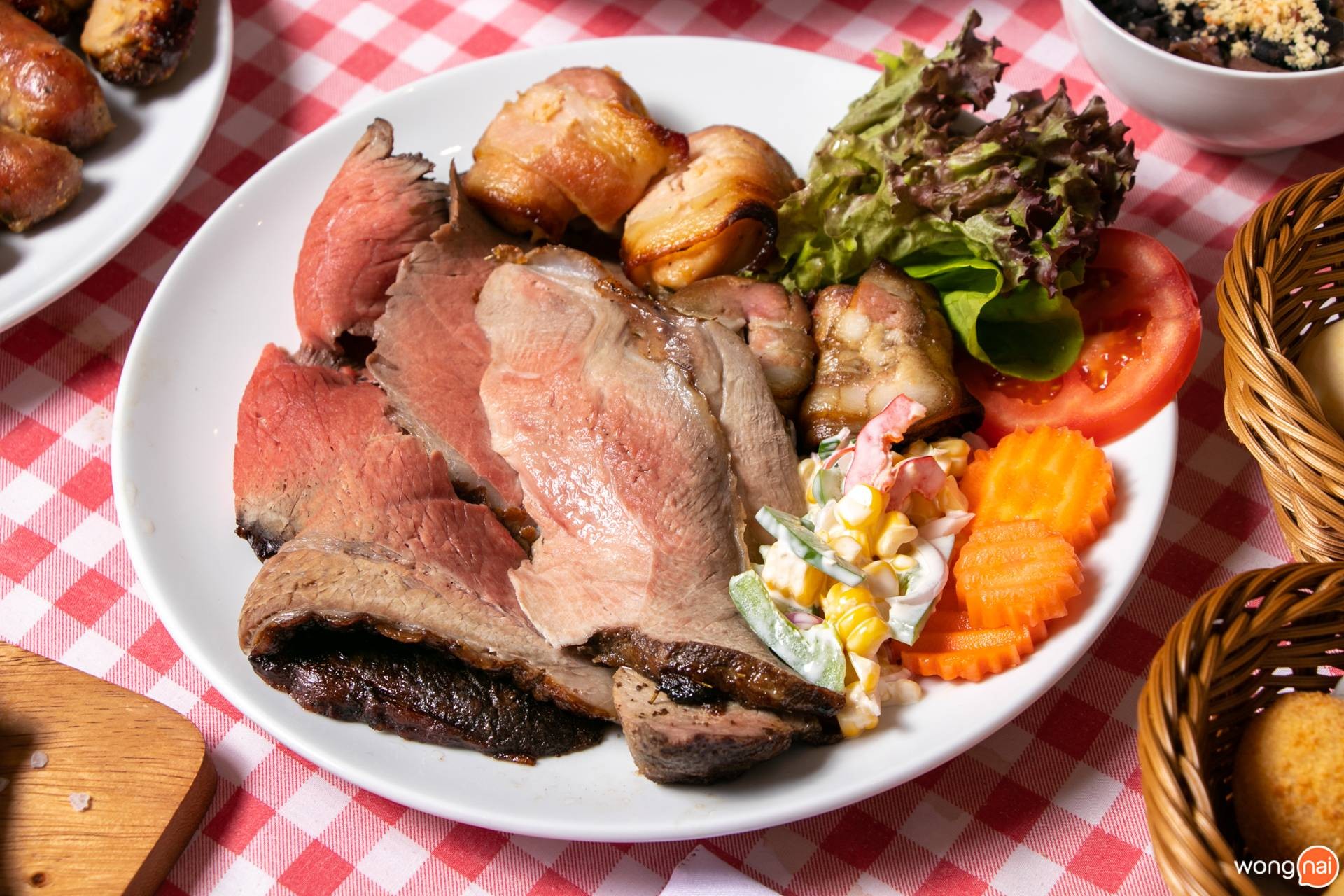 เมนู "Brazilian Churrasco Rodizio" ของร้าน "Fogo Asia"