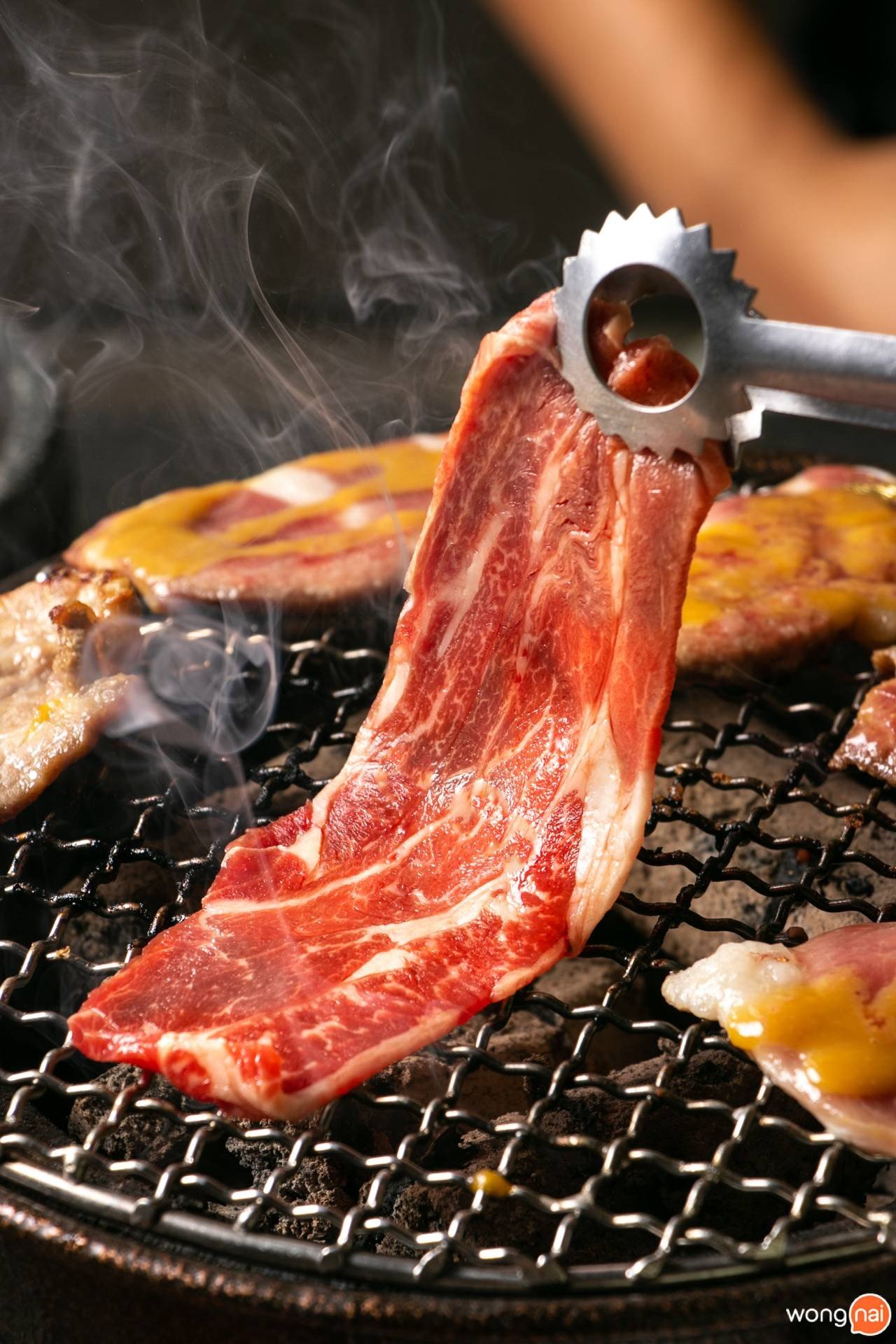 เมนู “ชุดบาร์บีคิวเนื้อ” ของร้าน “Sukishi”