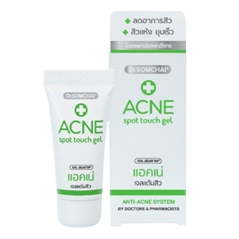 Точечный крем против прыщей. Гель против акне. Acne spot Touch Gel. Точечный гель от прыщей. Dr Somchai acne.