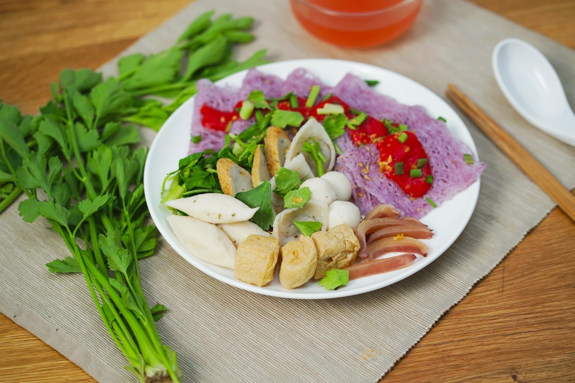 เส้นหมี่เย็นตาโฟแห้ง