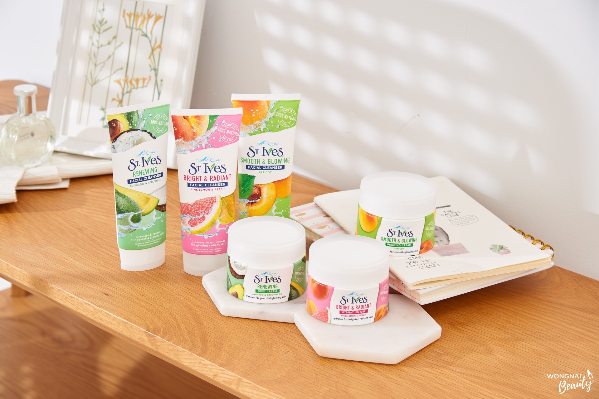 โฟมล้างหน้า, ครีมบำรุงผิว, ผิวขาว, หน้าเด็ก, st.ives