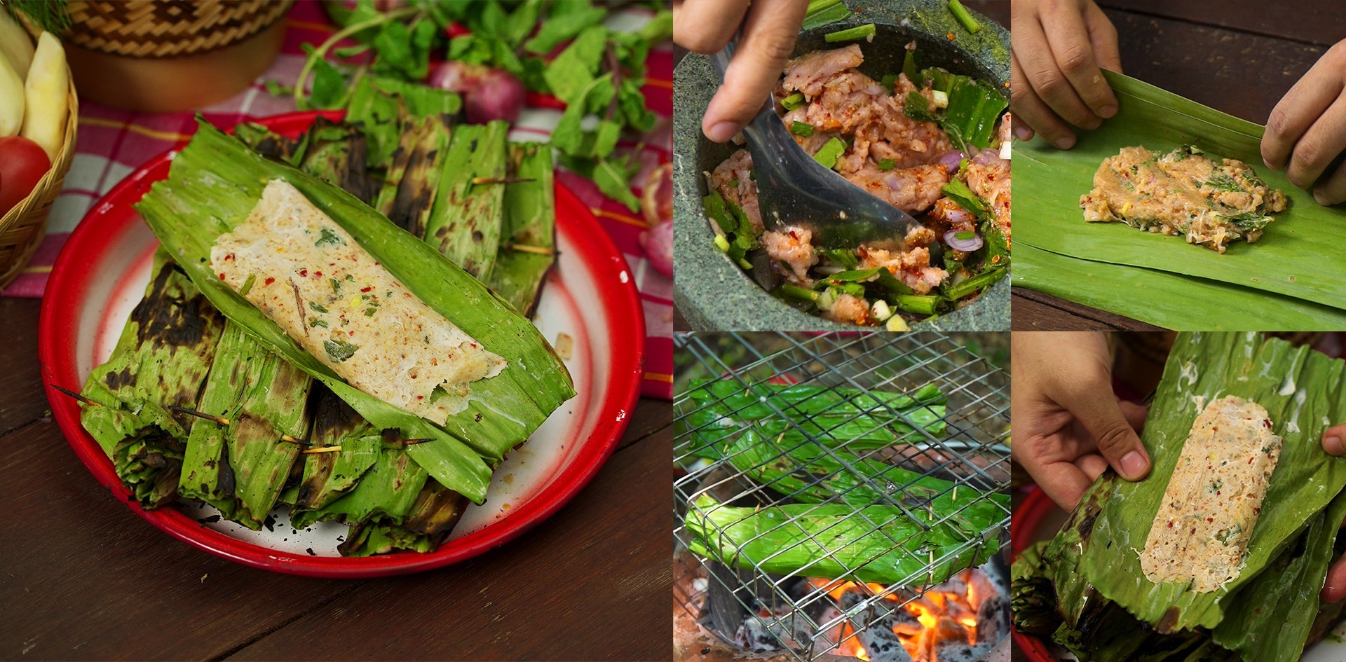 วิธีทำ “หมกลาบปลาย่าง” เมนูอาหารไทยที่ราบสูง ร้องอู้หู้เด็ดถึงใจ