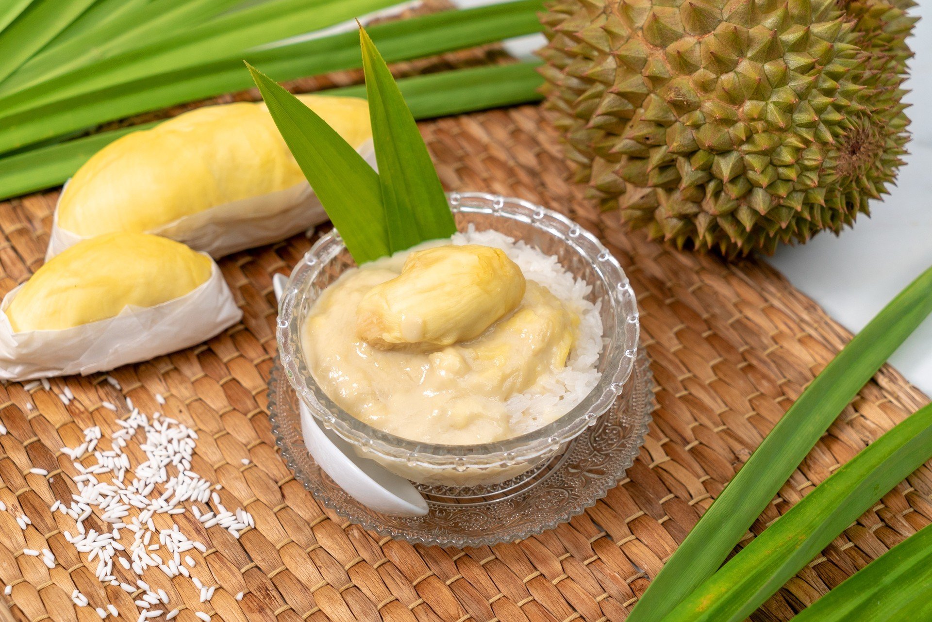 ข้าวเหนียวทุเรียน