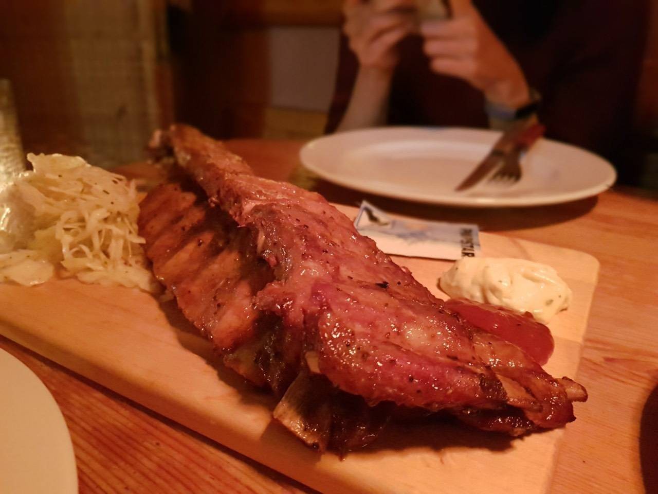 Ribs of Vienna (original) 1 m.long ร้าน Ribs of Vienna