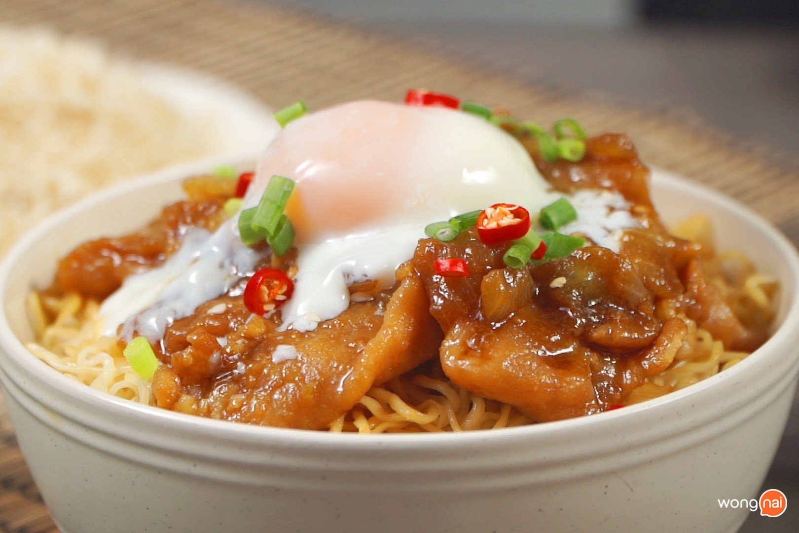 บะหมี่หน้าหมูไข่ออนเซ็น