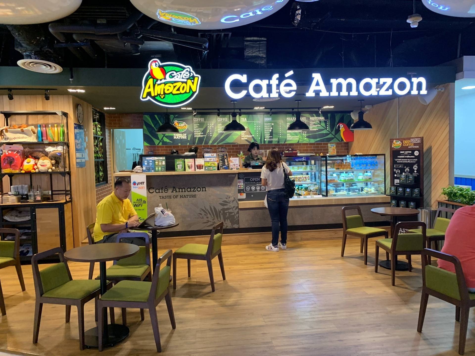 ร้าน Cafe Amazon MBK รีวิวร้านอาหาร Wongnai
