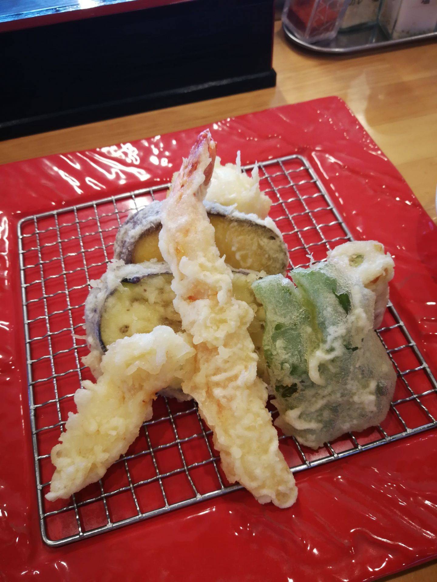 assorted tempura ร้าน Fuji Tempura Idaten Wongnai