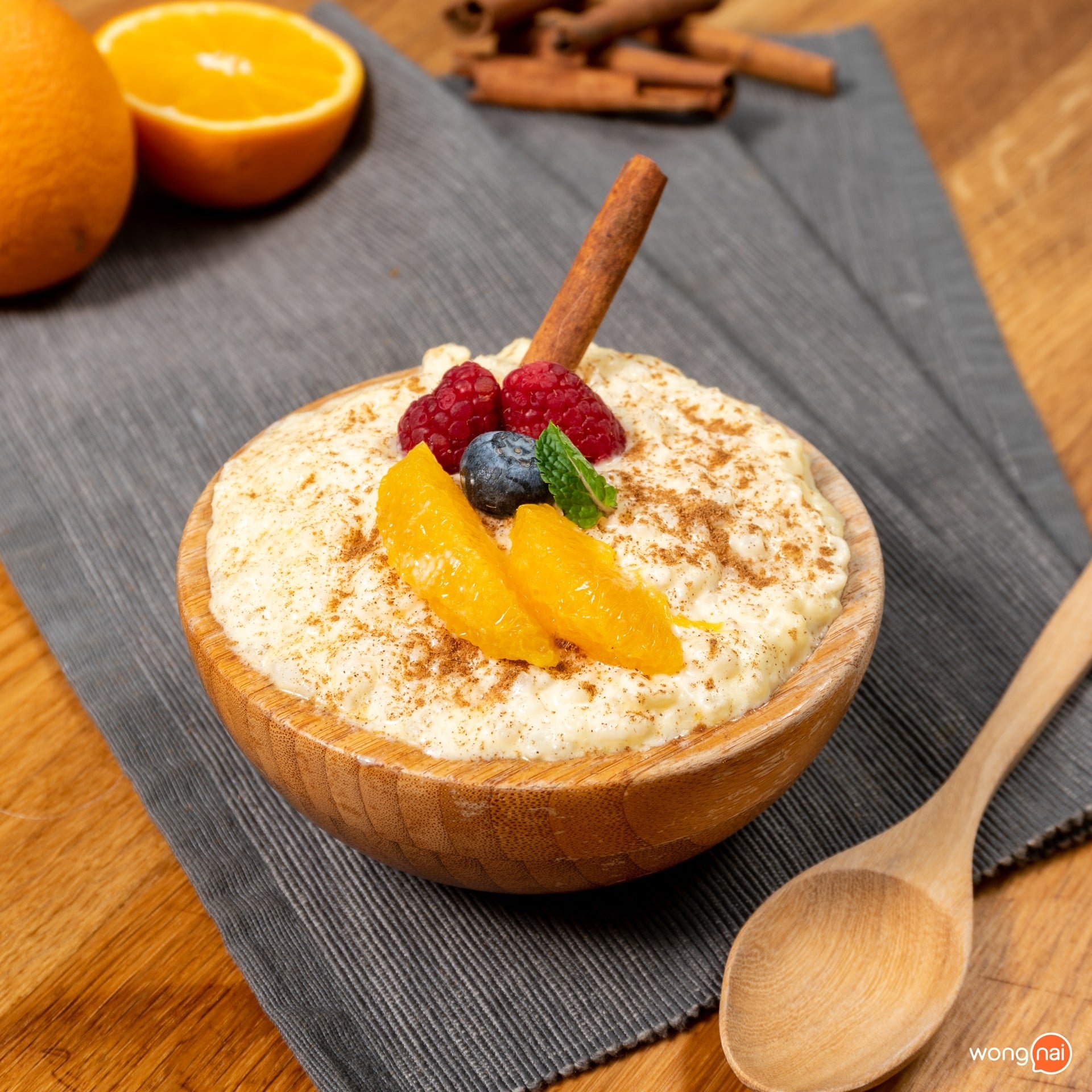 พุดดิ้งข้าว